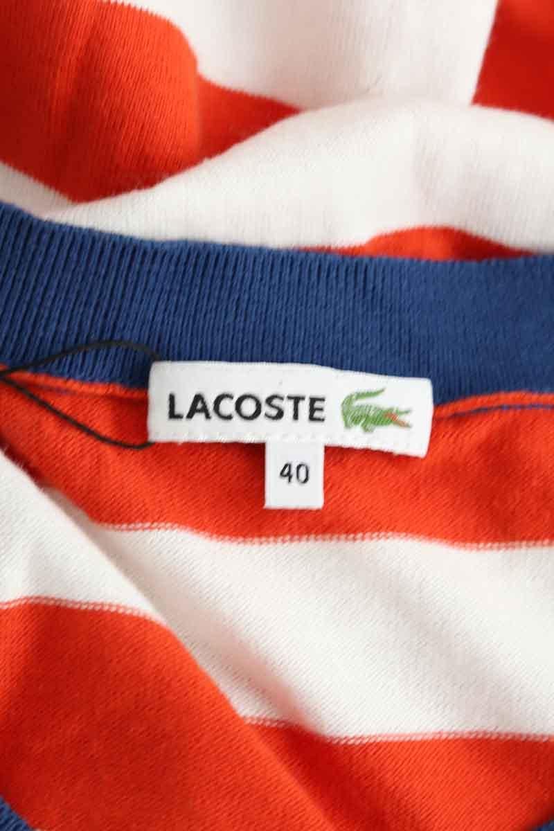 Cotton dress LACOSTE - SECONDE MAIN Orange