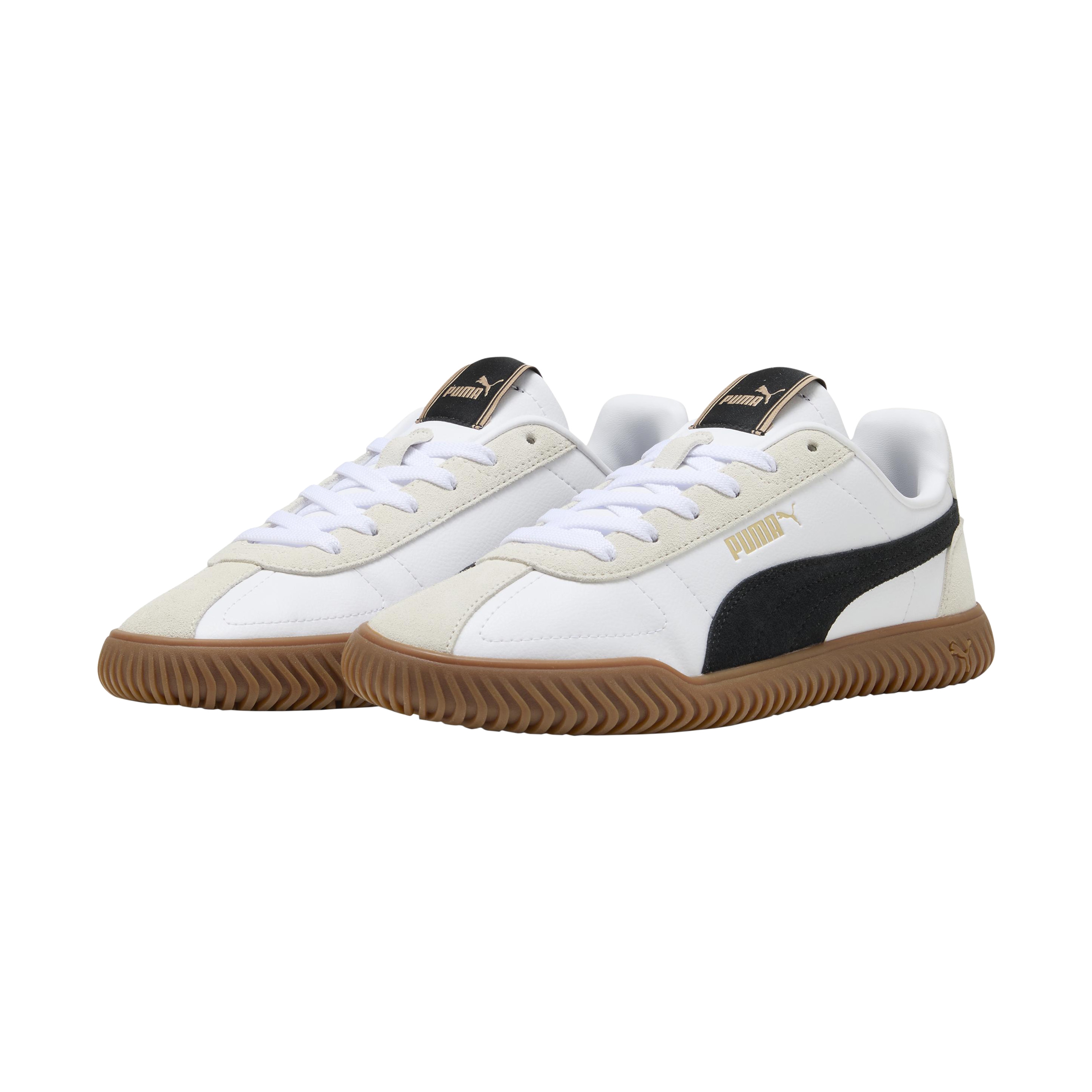 Basket cuir  club kayzer og PUMA Blanc