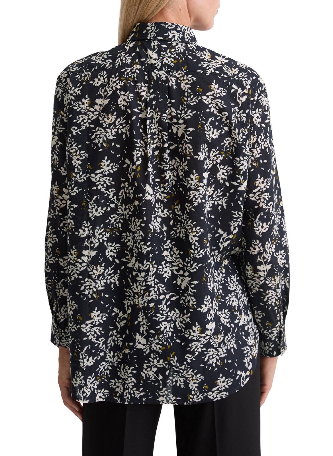 Camisa de algodón recta estampada MARC O'POLO Multicolor