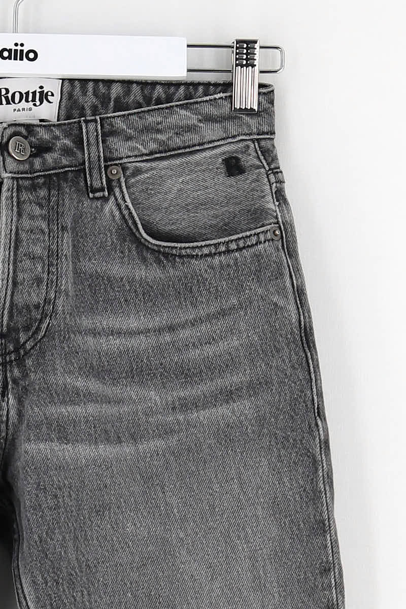 Boot-cut jeans ROUJE - Seconde Main Grey