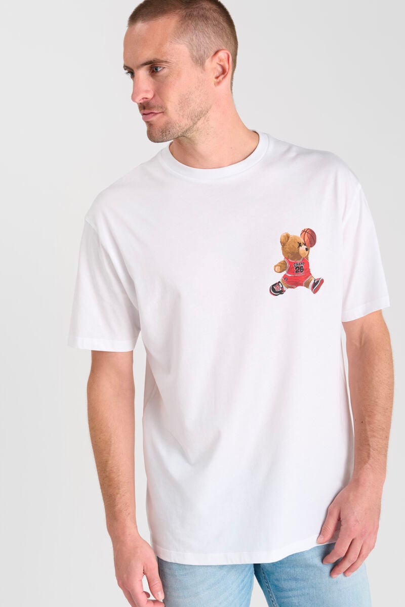 Tommy Badge T-shirt LE TEMPS DES CERISES White