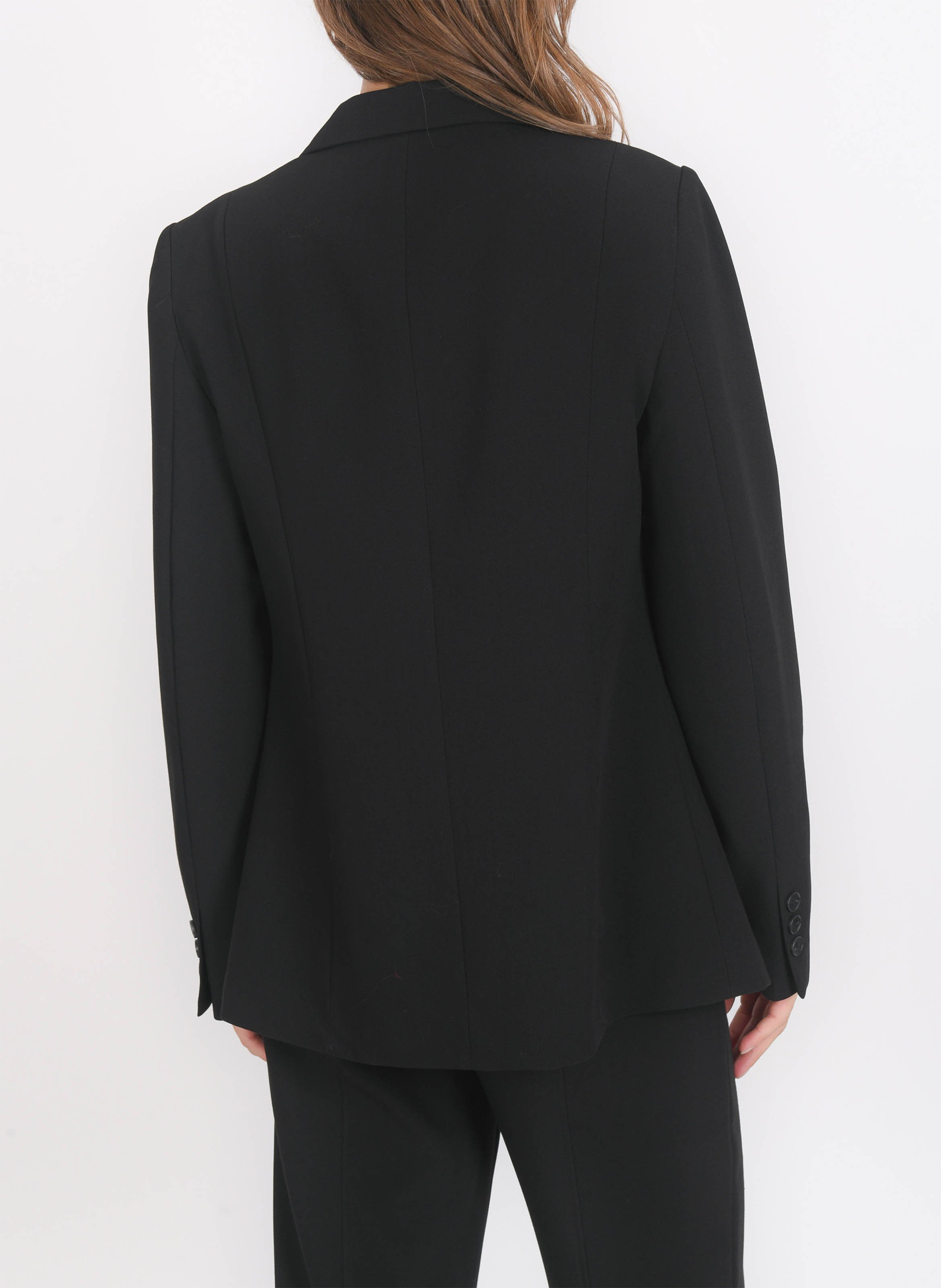 Veste de blazer ajustée col tailleur KOOKAI Noir