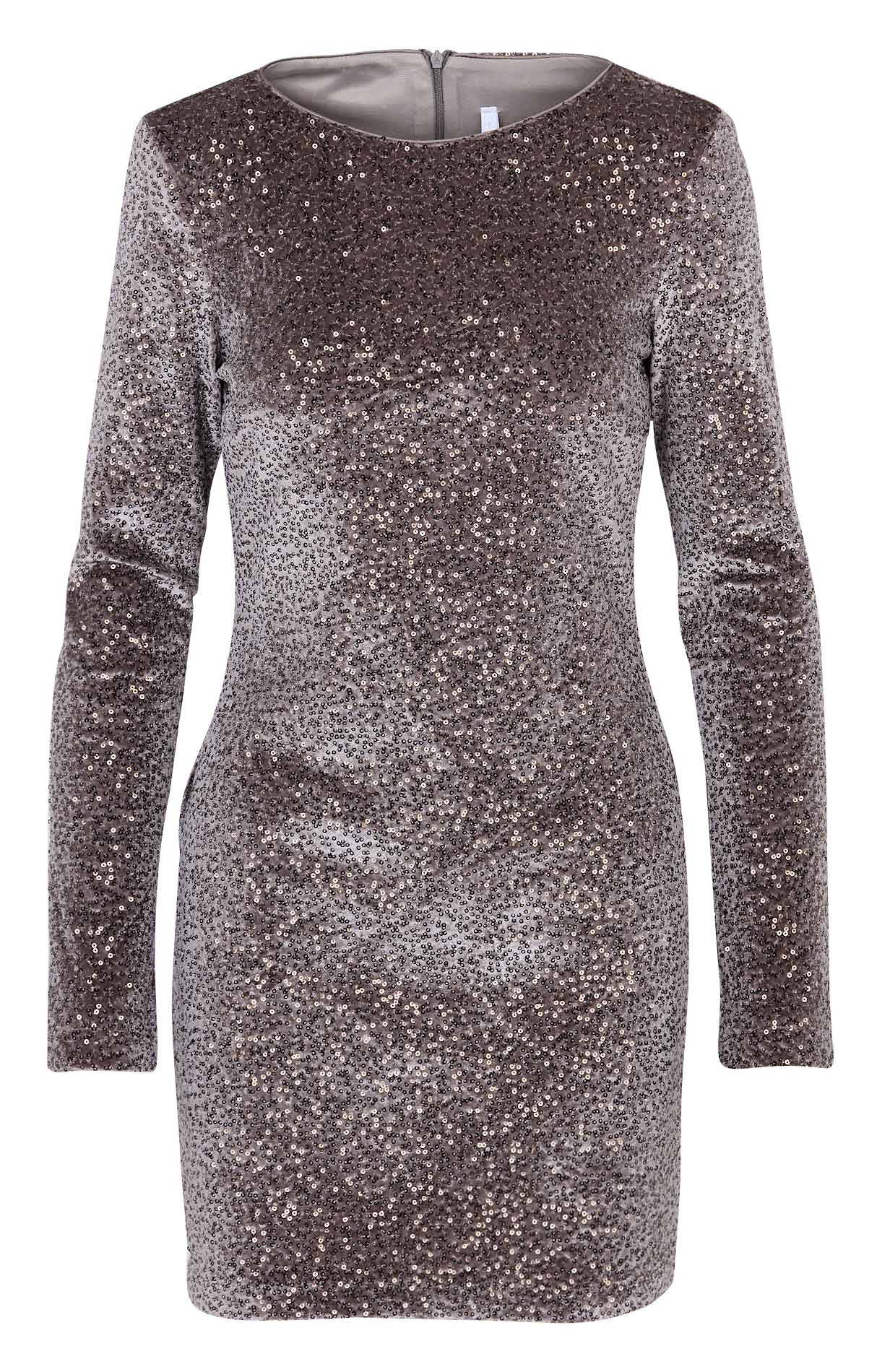 Robe courte à sequins IMPERIAL Gris
