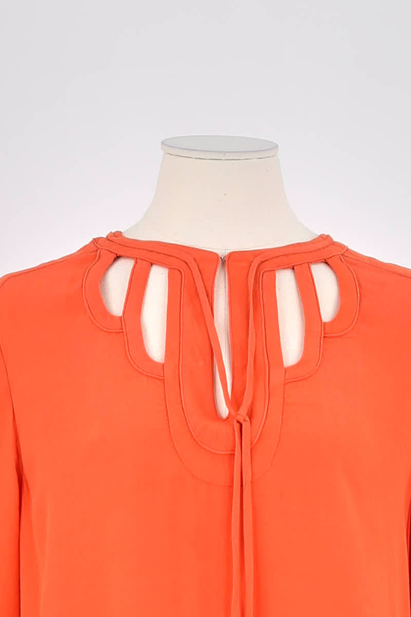 Dress DIANE VON FURSTENBERG - Seconde Main Orange