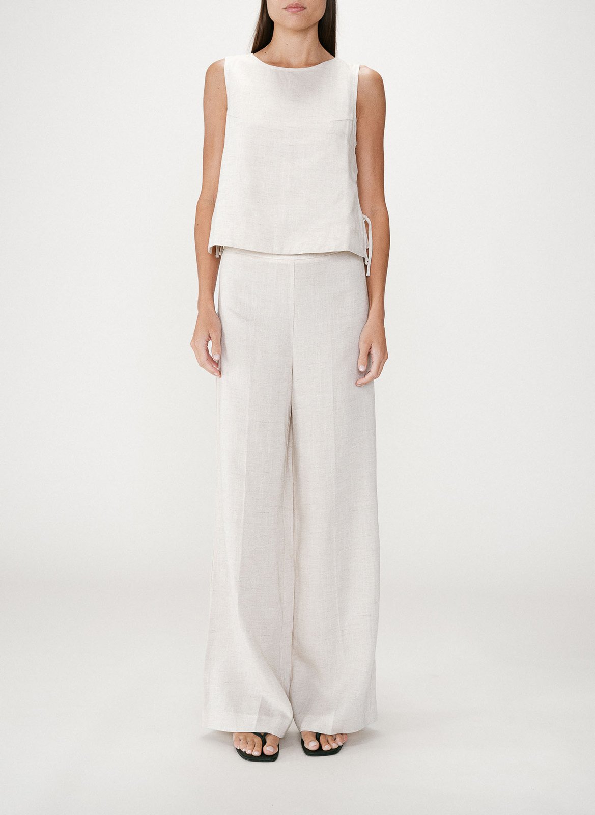 Top col rond  GRACE ET MILA Beige