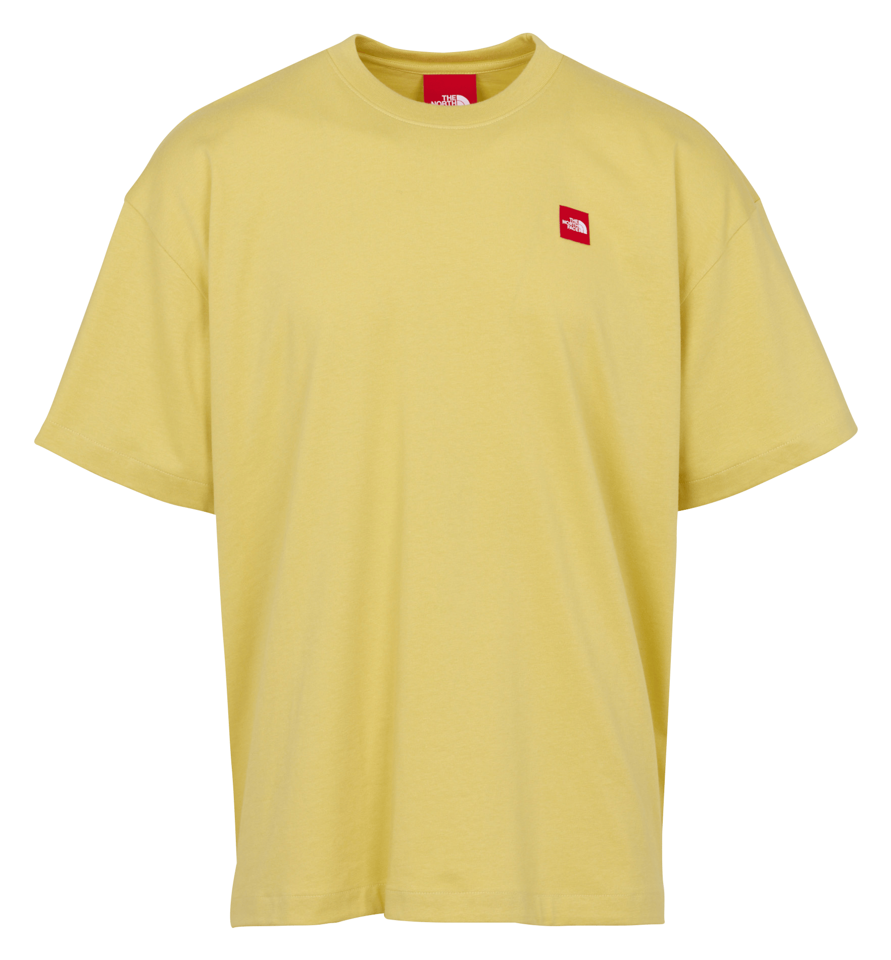 Baumwoll-T-Shirt mit Rundhalsausschnitt  THE NORTH FACE Gelb