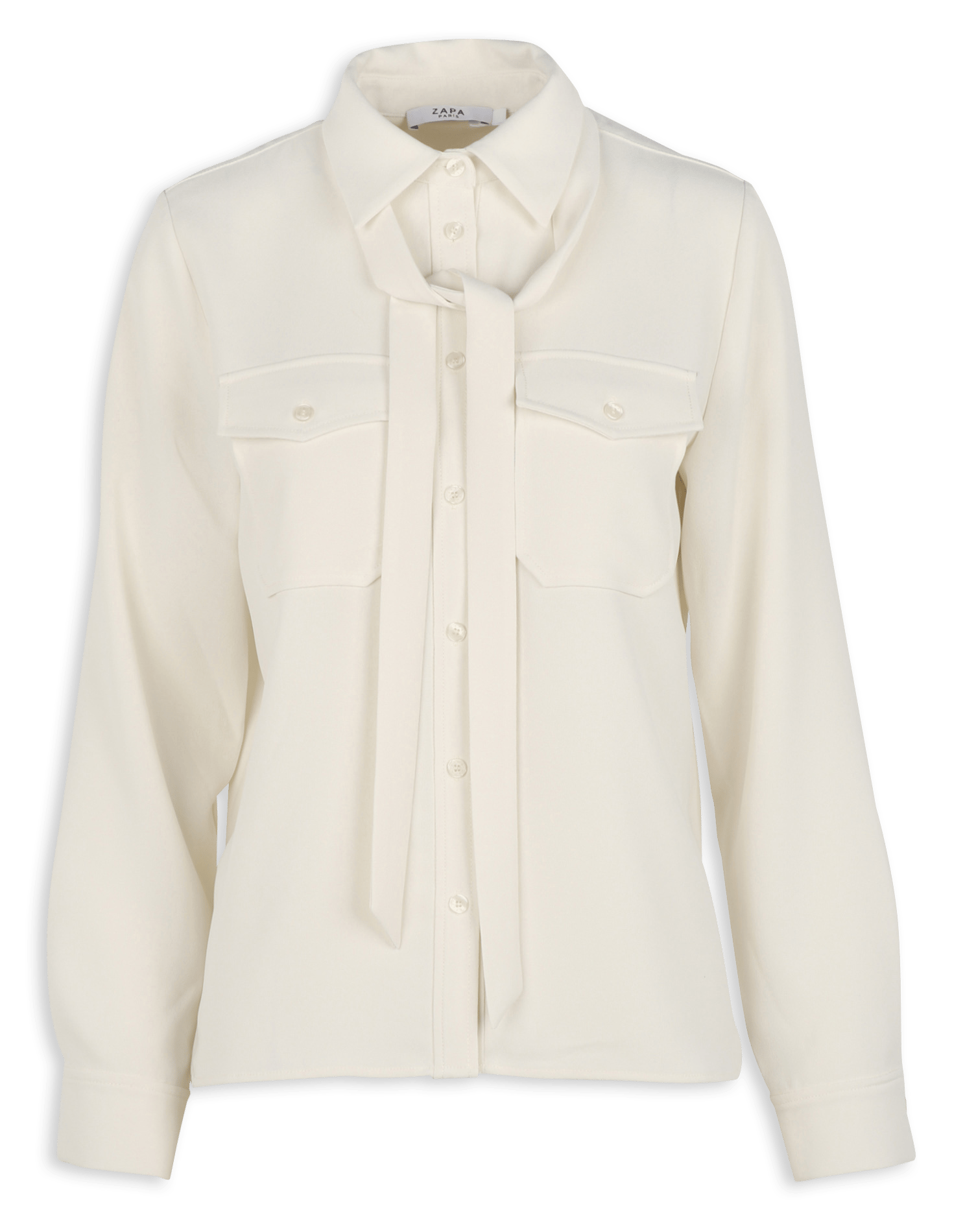 Chemise col classique ZAPA Blanc