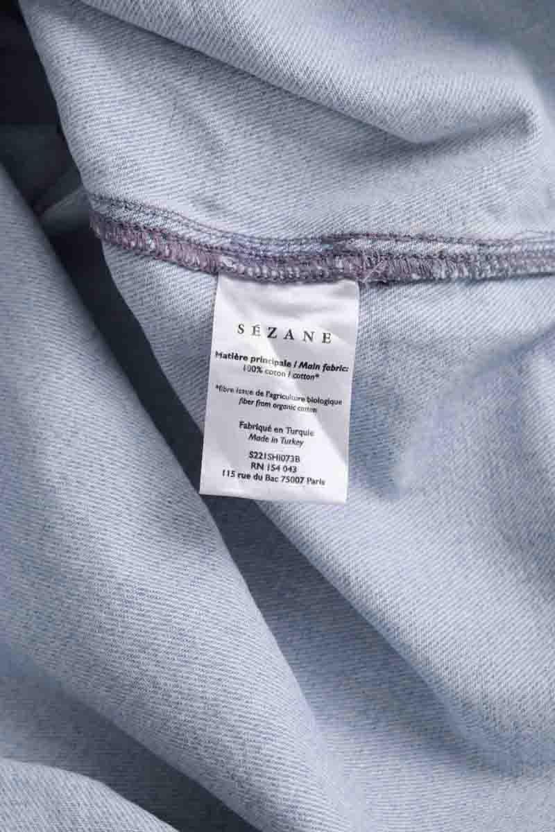Chemise SEZANE - Seconde main Bleu