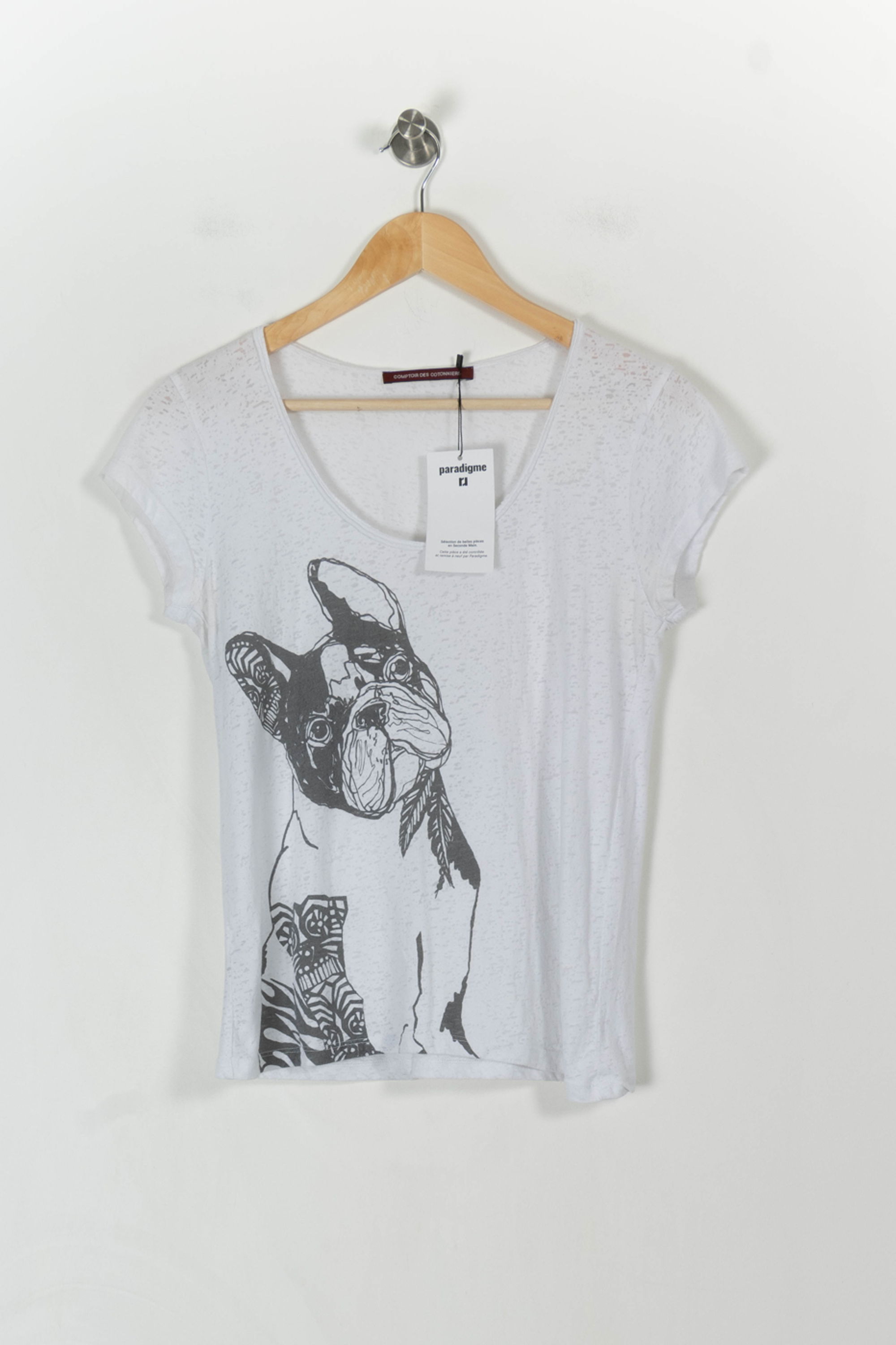T-shirt COMPTOIR DES COTONNIERS - Seconde main White