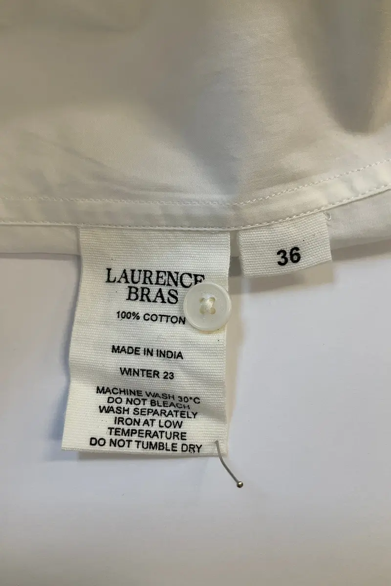 Shirt LAURENCE BRAS - Seconde Main White