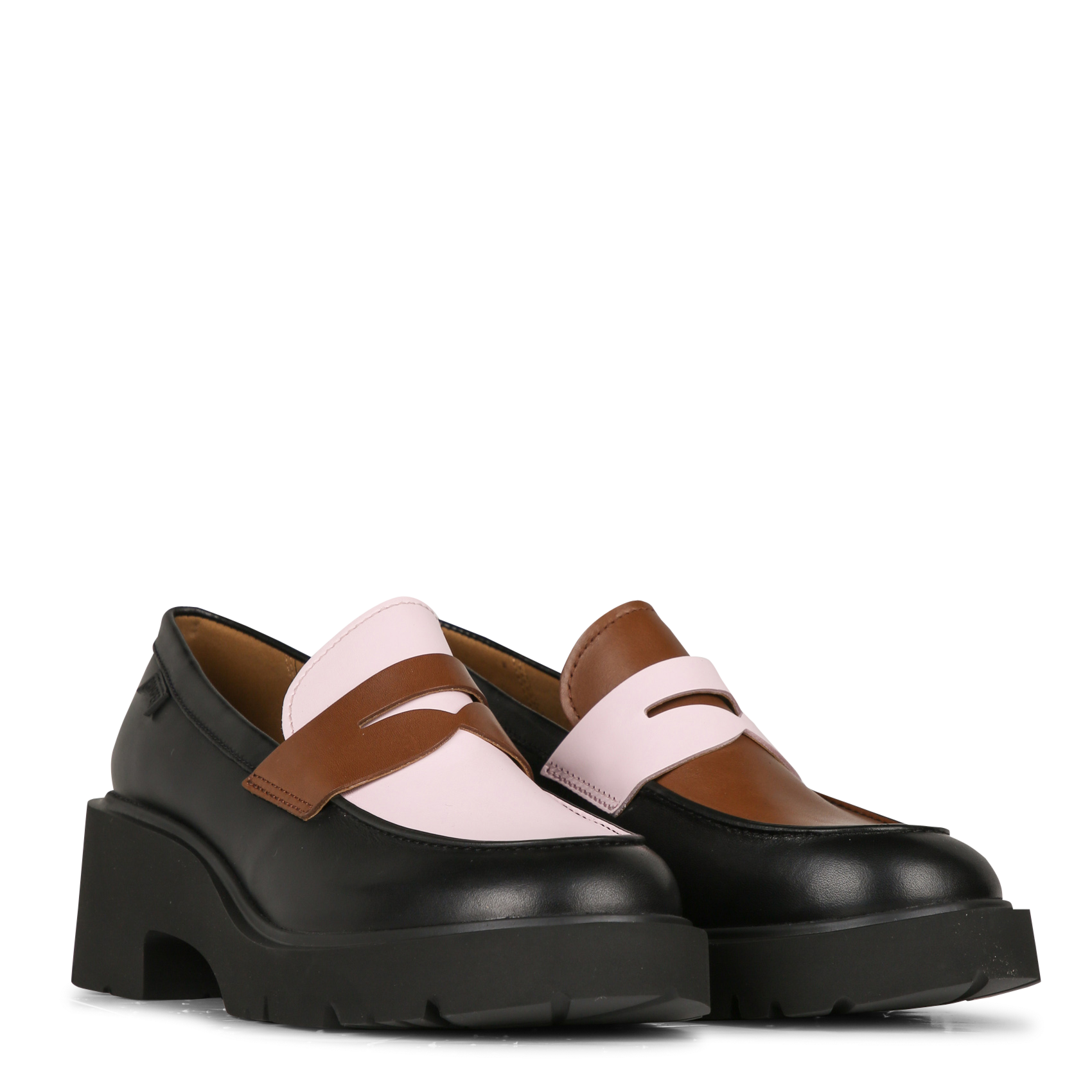 Leather loafers CAMPER Multicolored