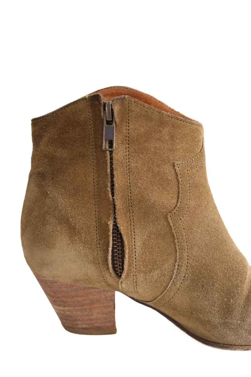 Ankle boots ISABEL MARANT ÉTOILE - SECONDE MAIN Khaki