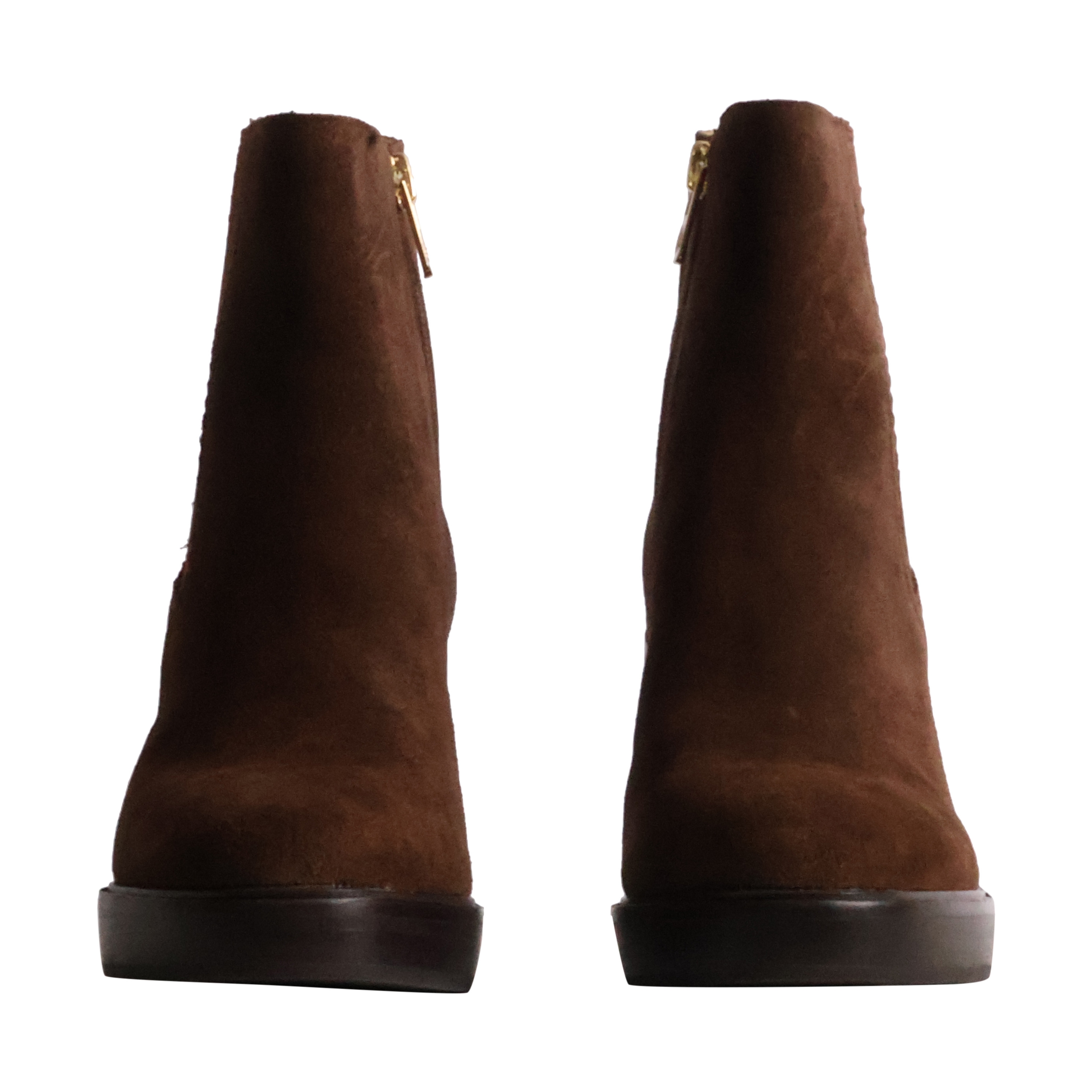 Fabienne leather ankle boots EMILIE KARSTON Brown