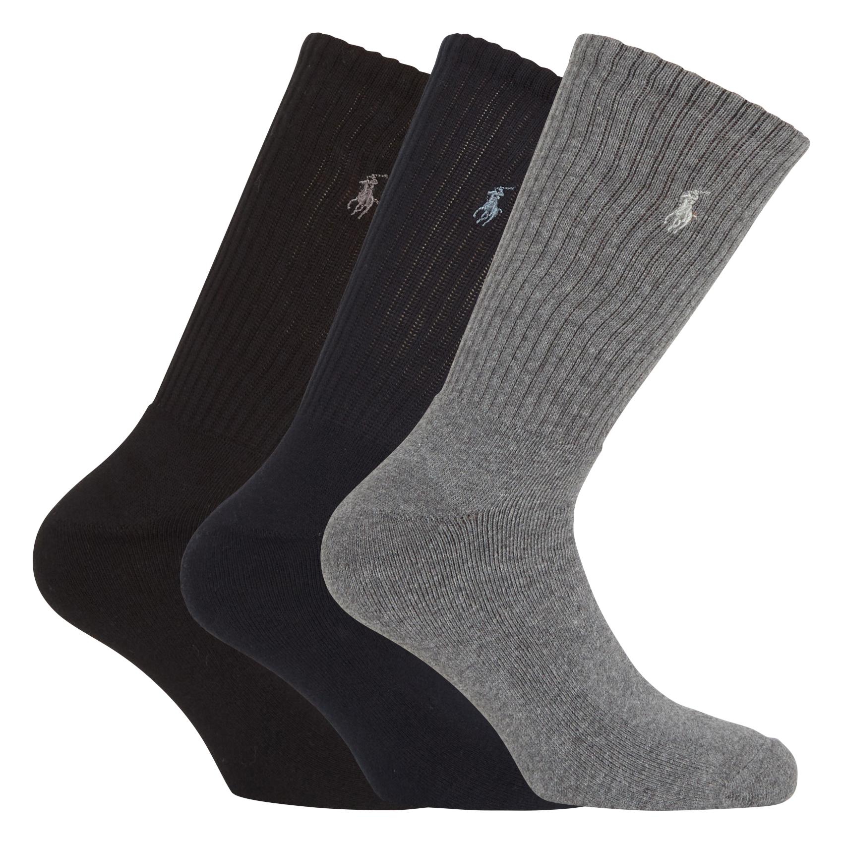 Lot de 3 paires de chaussettes POLO RALPH LAUREN Blanc