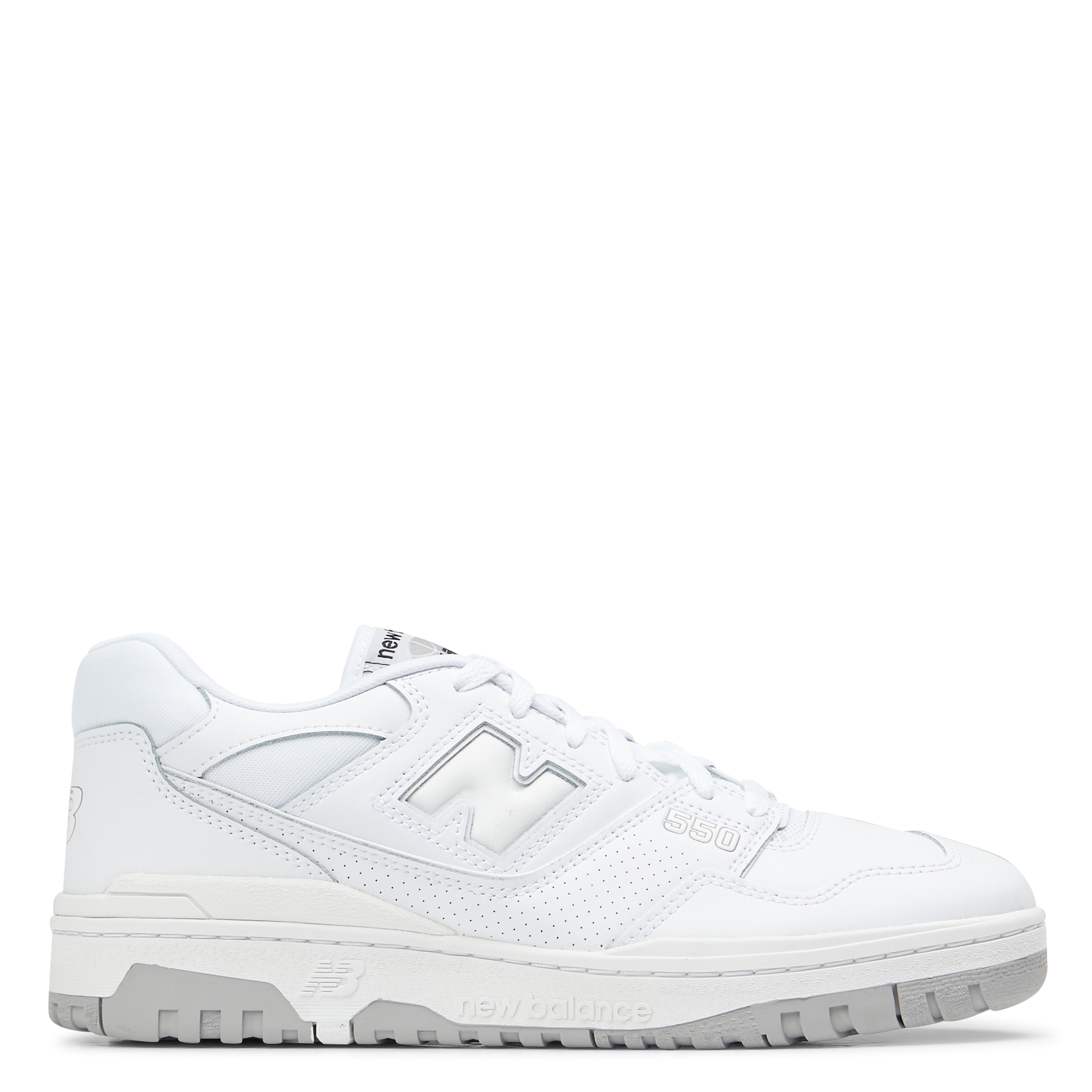 Lace-up leather sneakers NEW BALANCE White