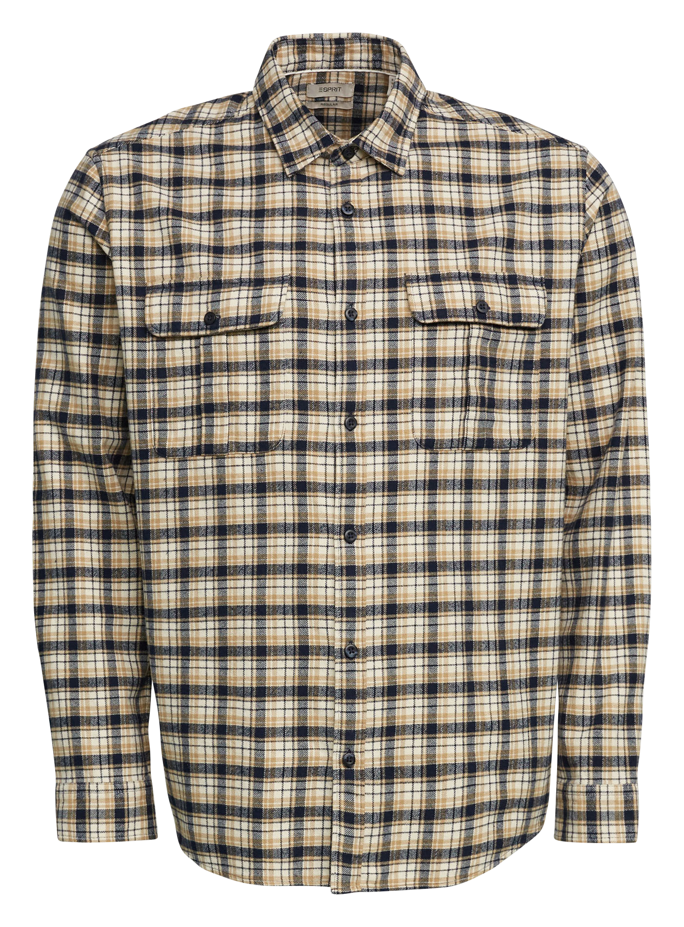 tasca frontale Uomo Vestiti Top e t-shirt Camicie Camicie a quadri Esprit Camicie a quadri Camicia tartan Esprit 