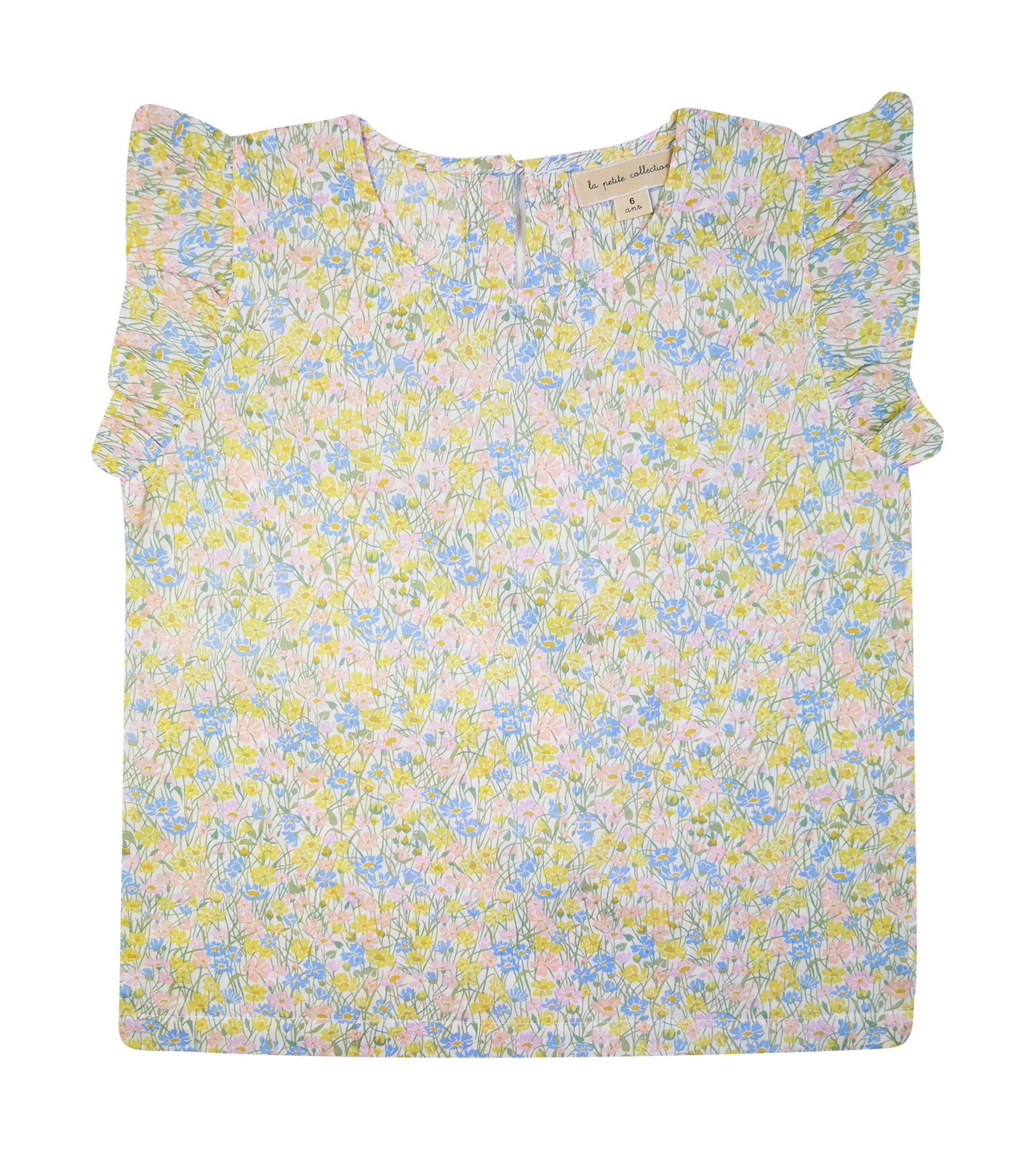 Blouse imprimée en coton bio LA PETITE COLLECTION