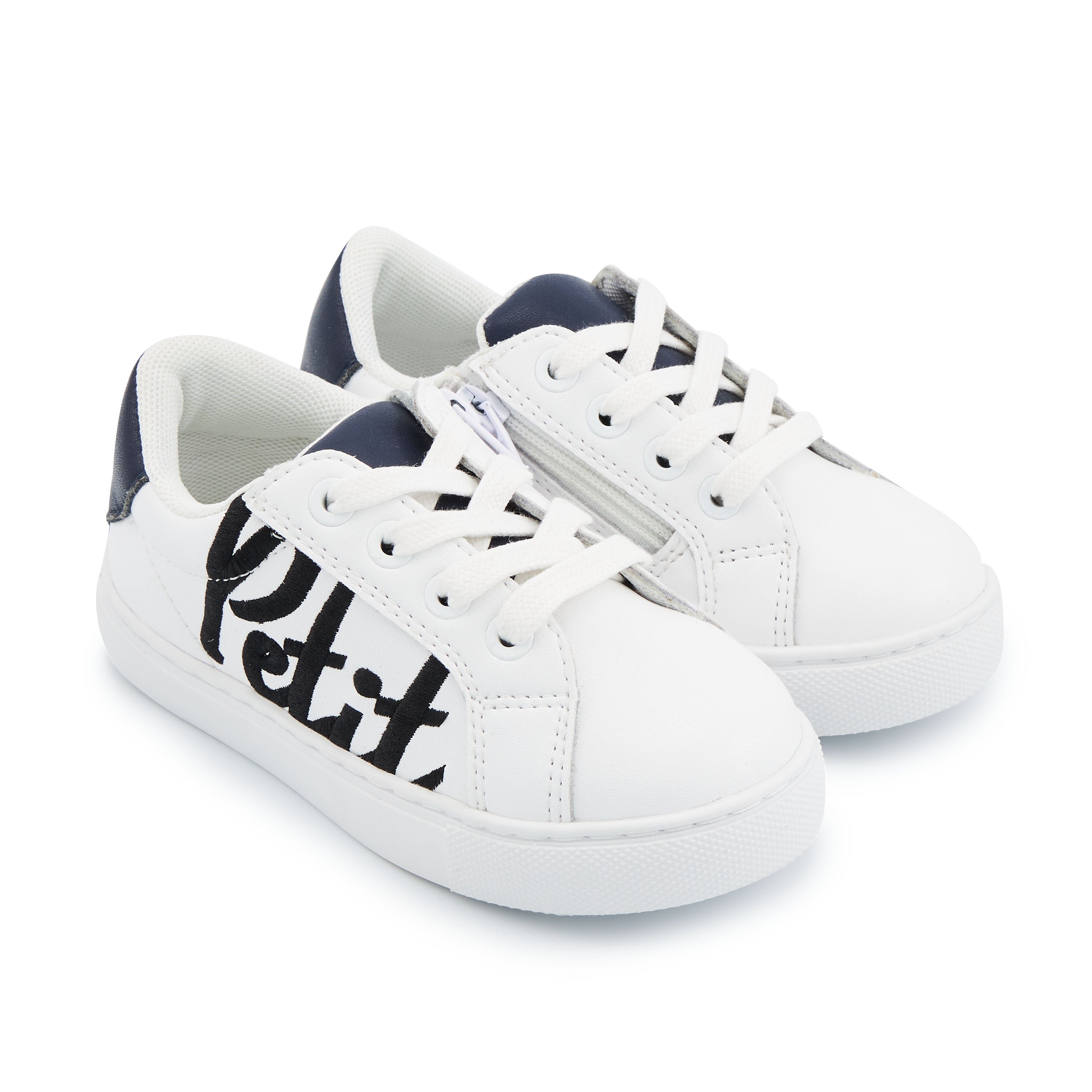 Leather sneakers BONS BAISERS PARIS White