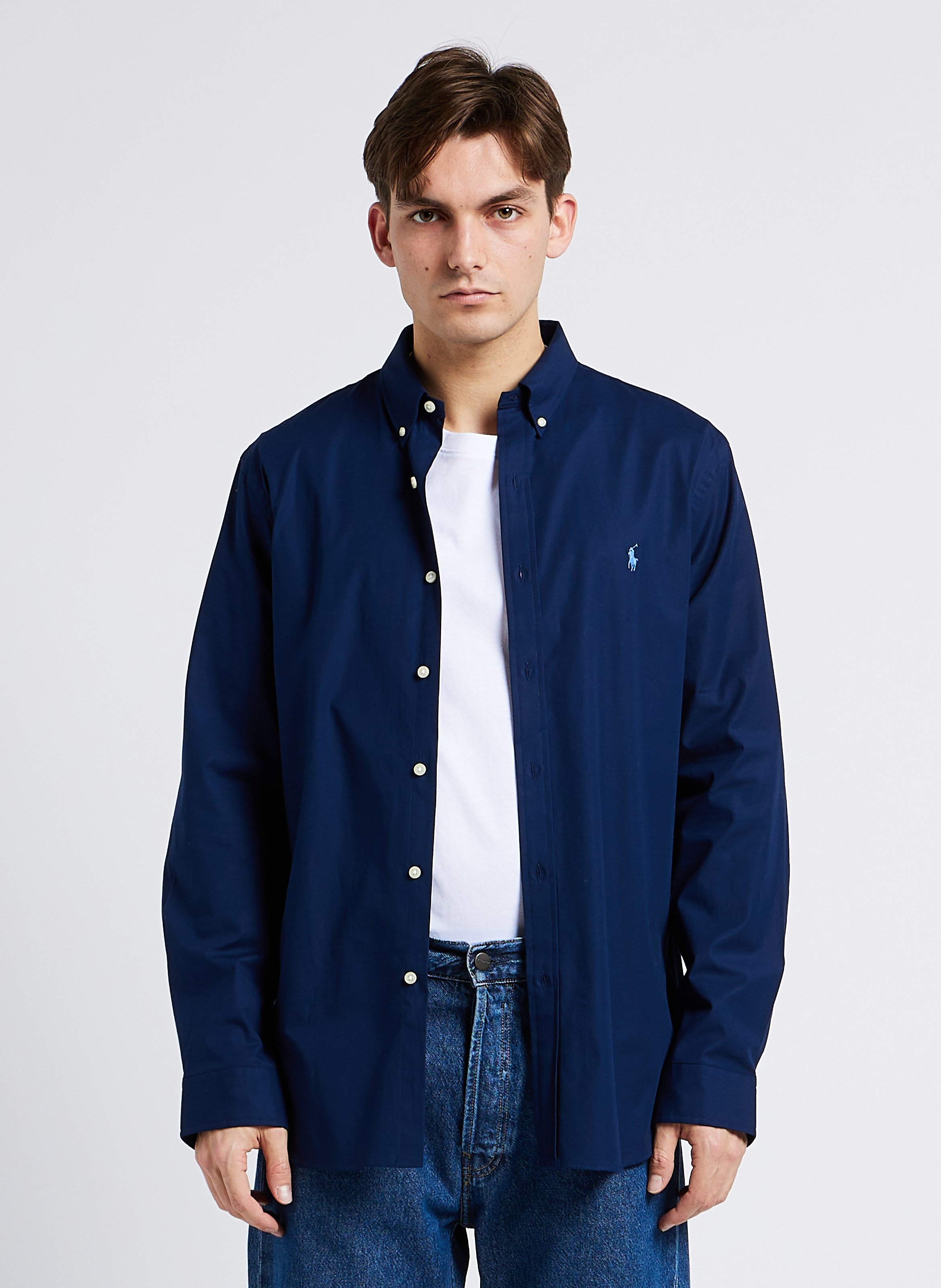 Ralph lauren newport navy shirt best sale