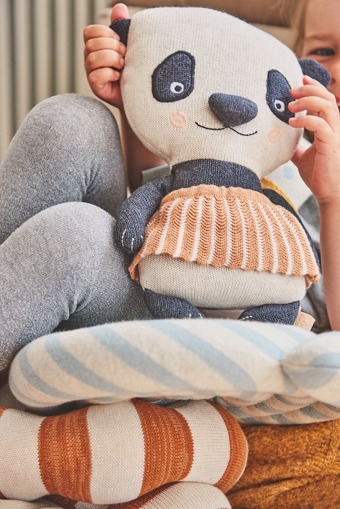 Cotton plush OYOY LIVING DESIGN Black