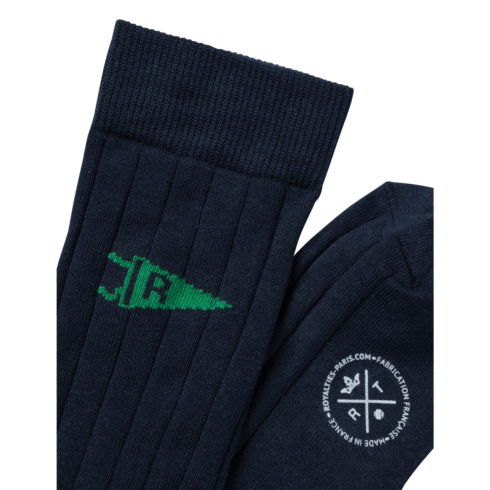 Katoenen sokken met logo ROYALTIES Blauw