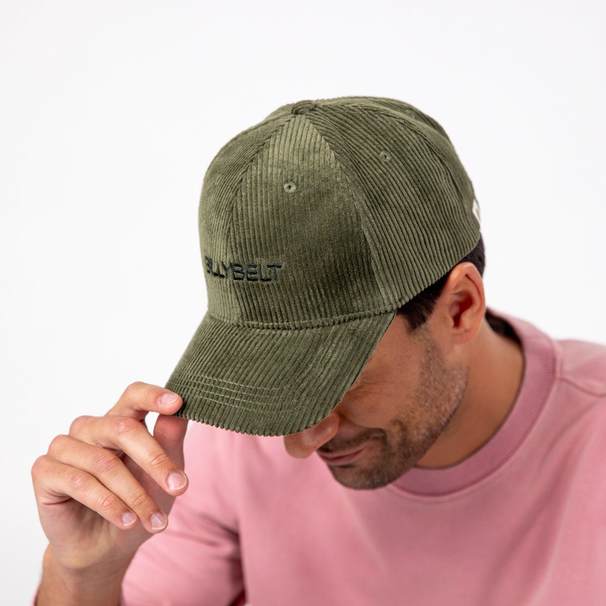 Velvet cap BILLYBELT Khaki