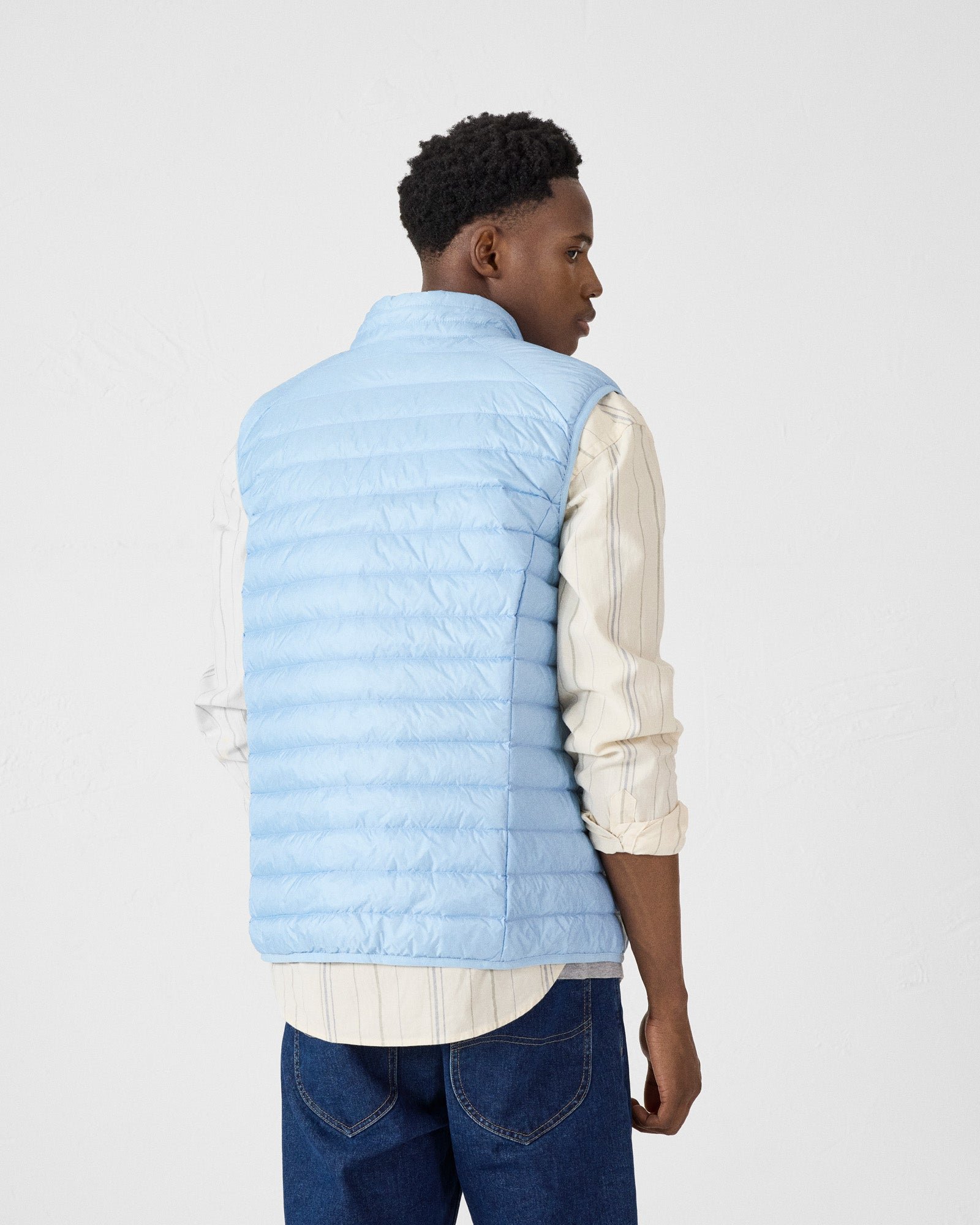 Sleeveless puffer jacket Tom JOTT Blue