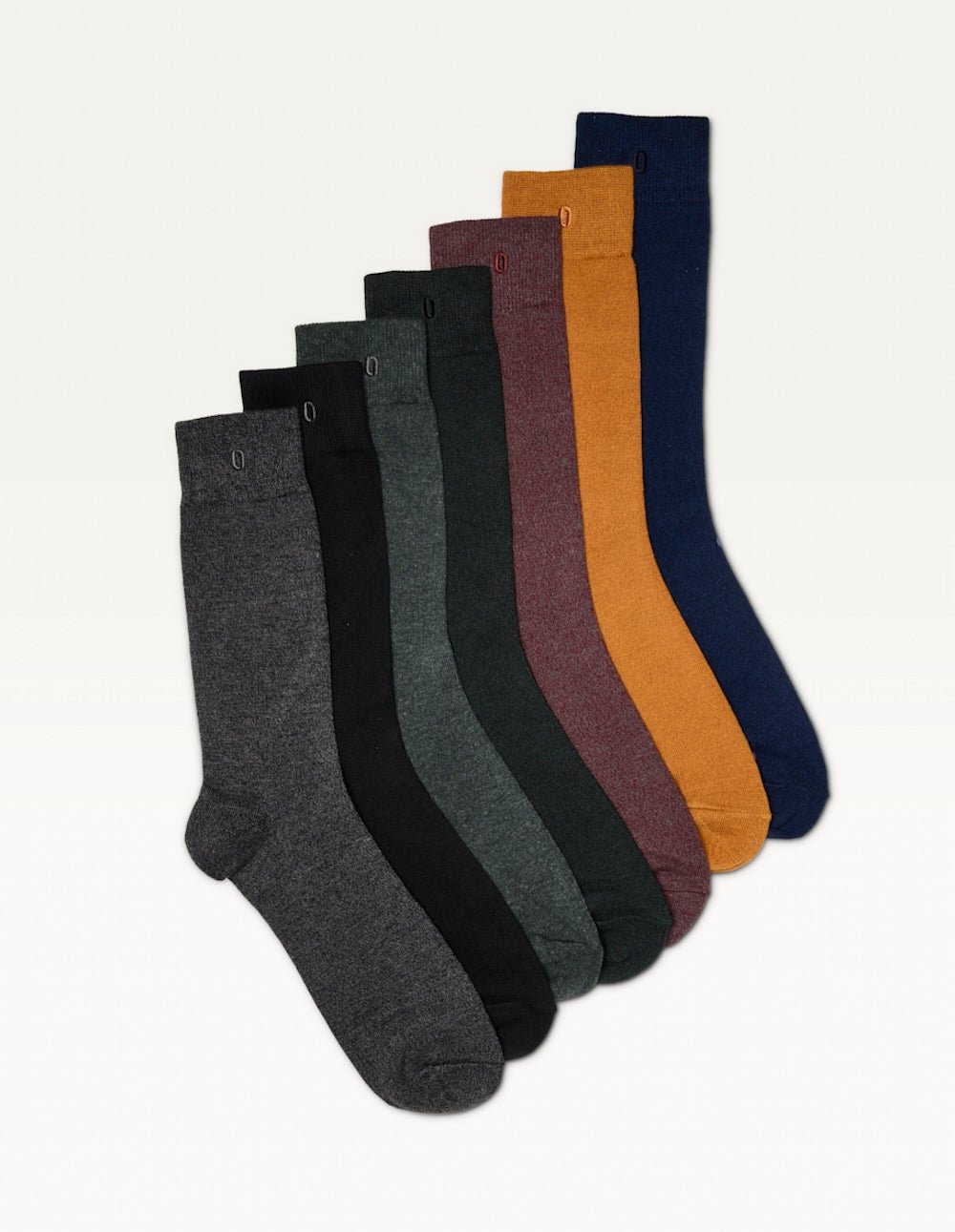 Set of 7 socks ODAJE EX. M.MOUSTACHE Blue