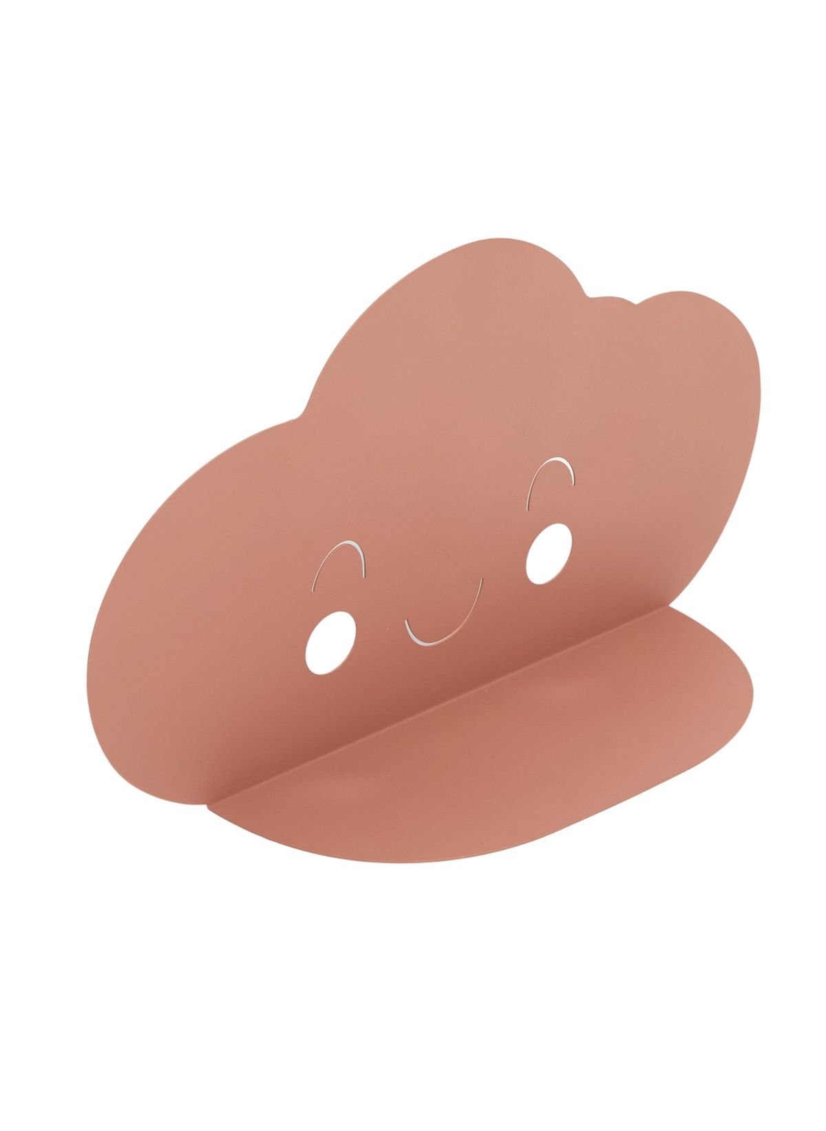 Cloud-shaped metal wall shelf FACTORY
