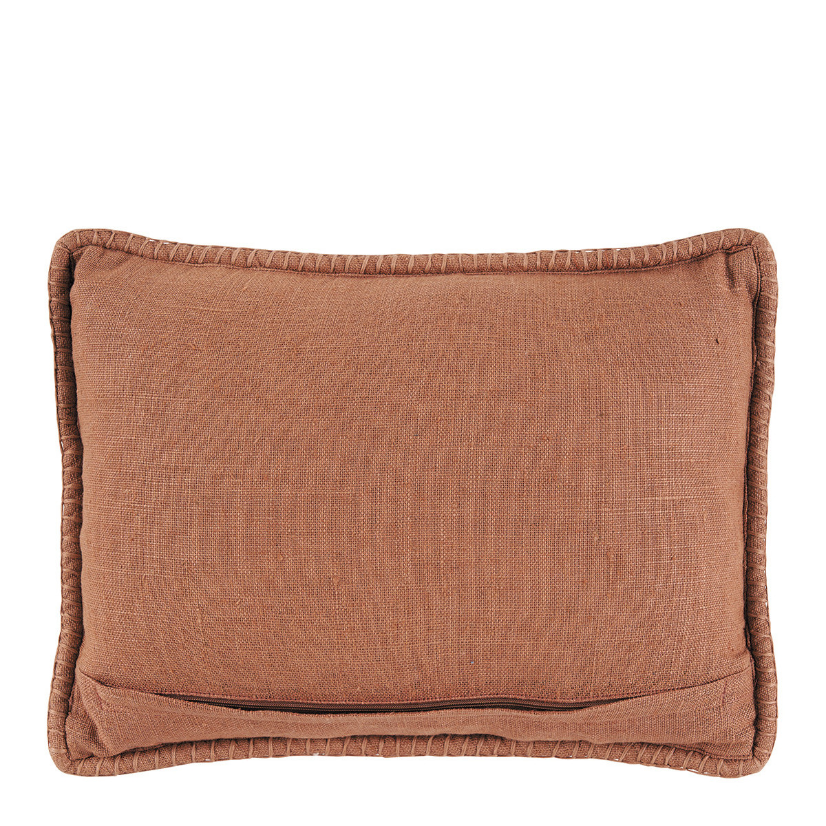 Linen cushion BLANC D'IVOIRE Red