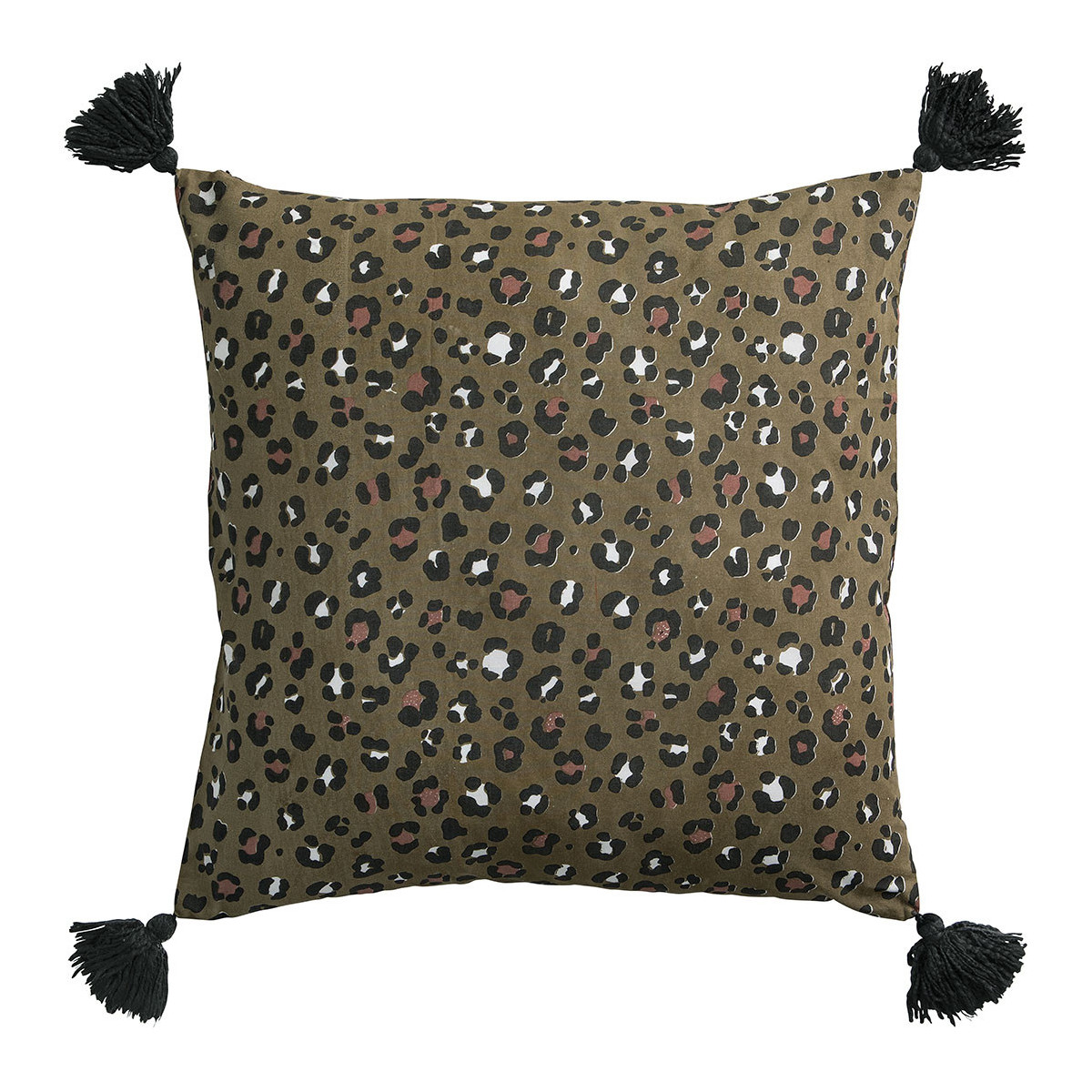 Cushion cover BLANC D'IVOIRE Khaki