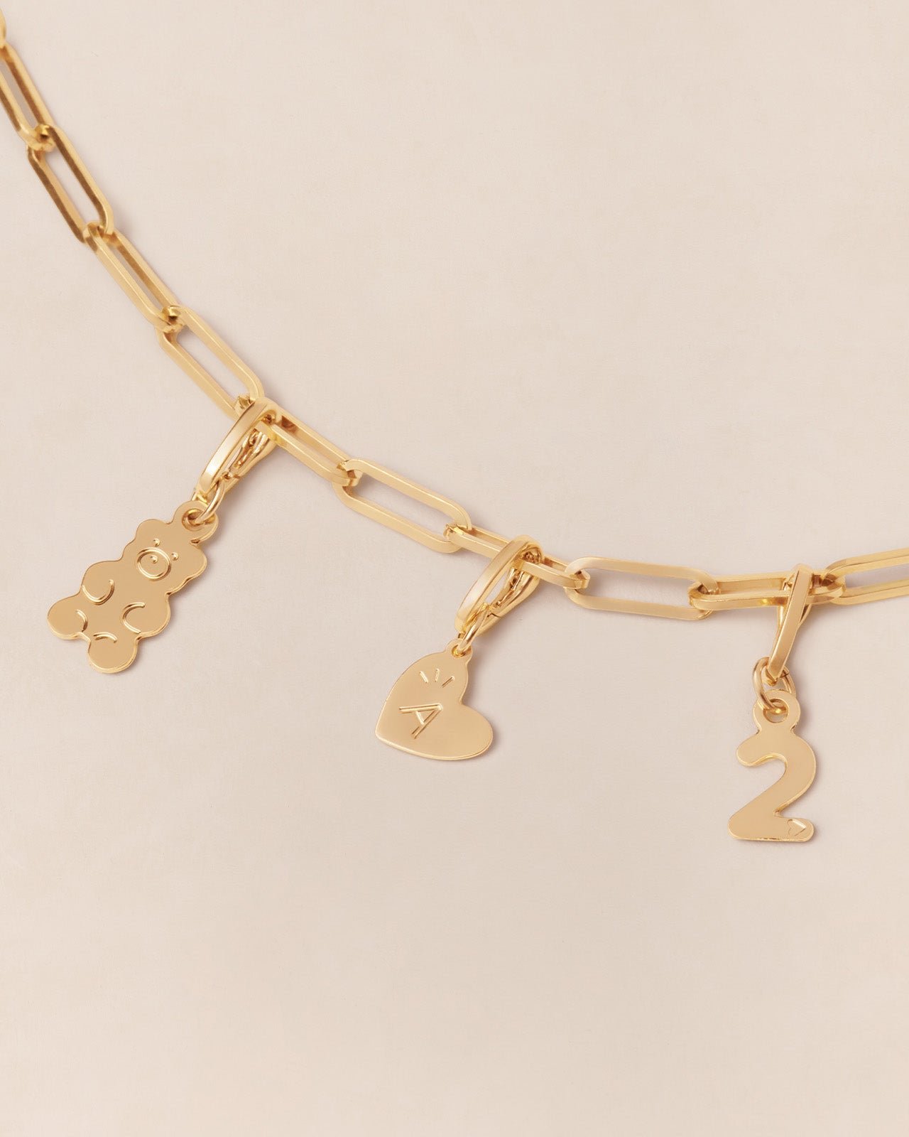 La médaille l'amour est déclaré - dorée à l'or 24 carats EMOI EMOI Doré