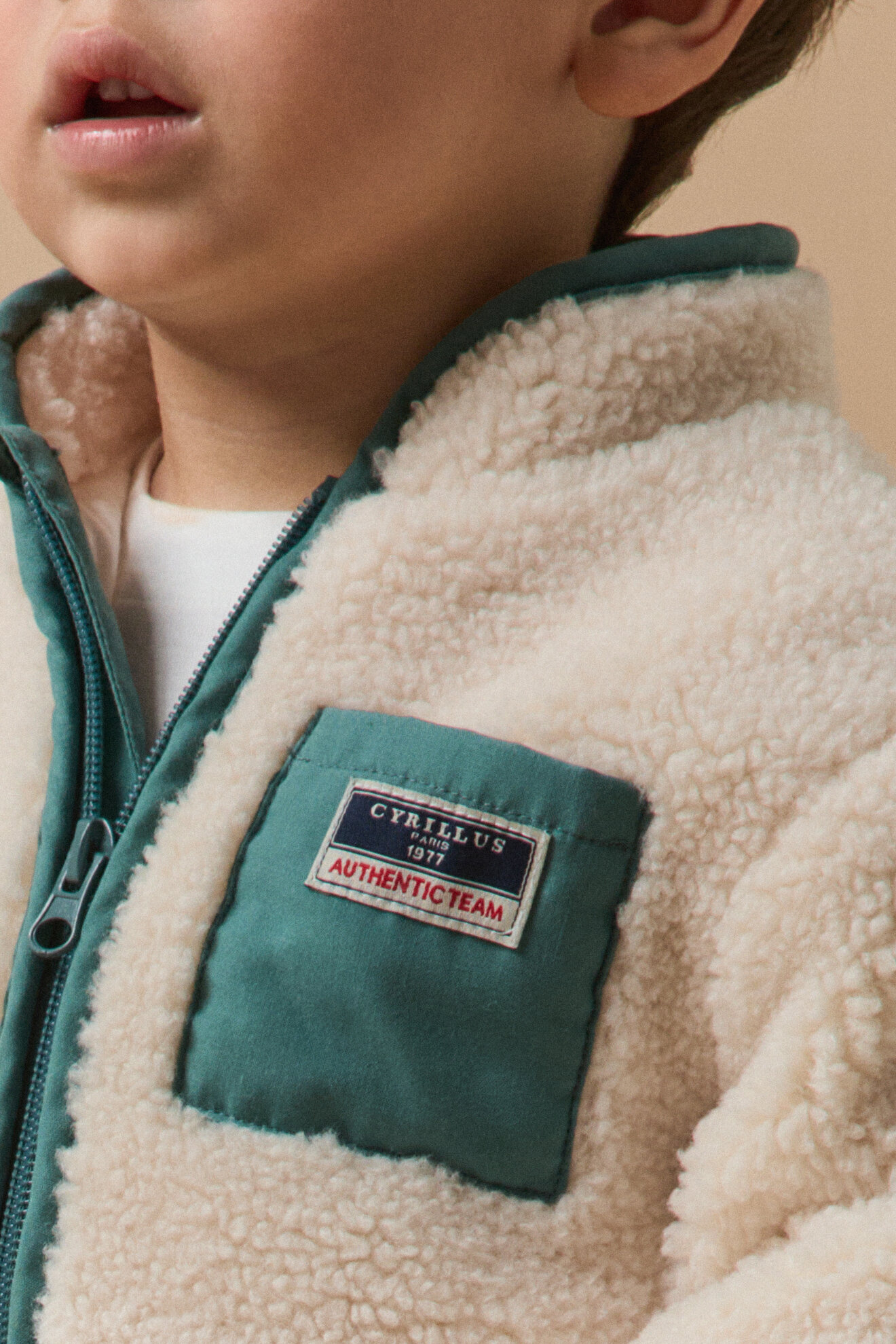 Sherpa vest CYRILLUS Beige