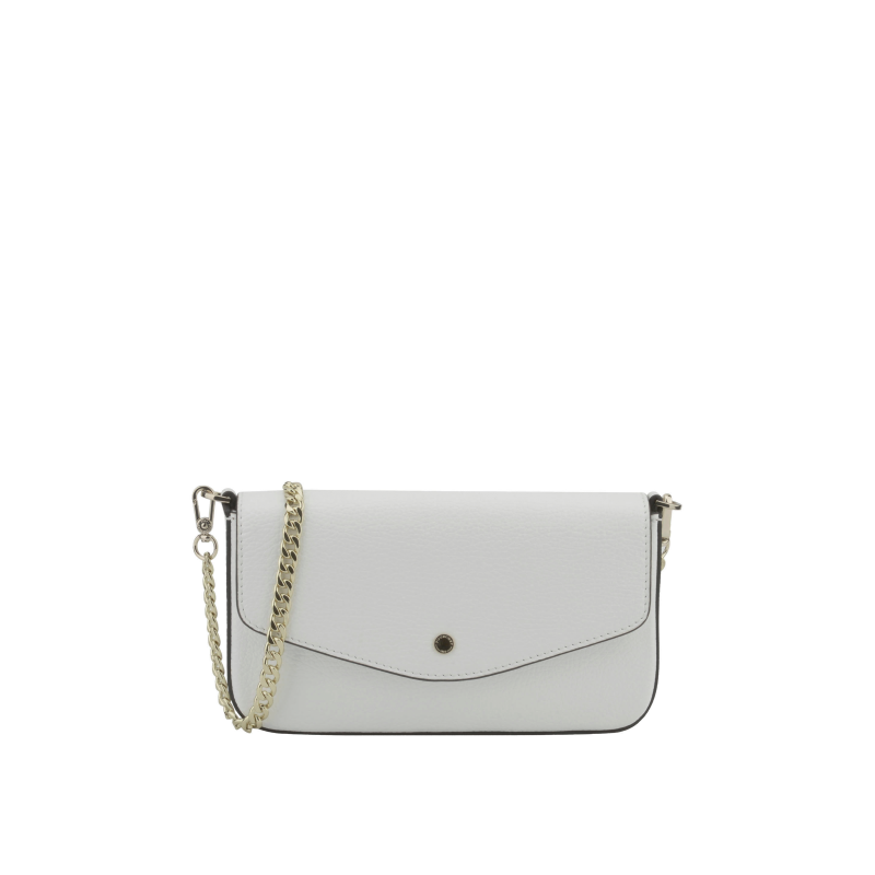 Club | White Clutch Bag POURCHET White
