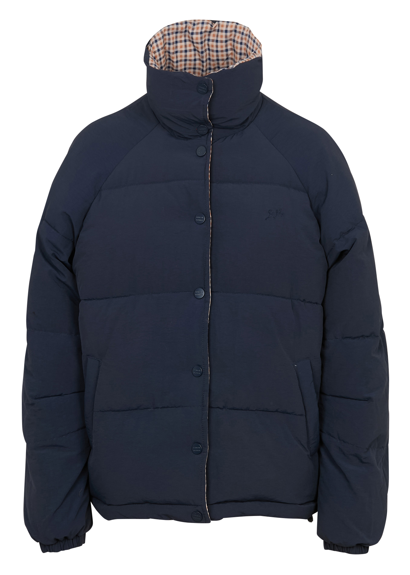 Oversized padded jacket with high neck DAMSON MADDER Blue