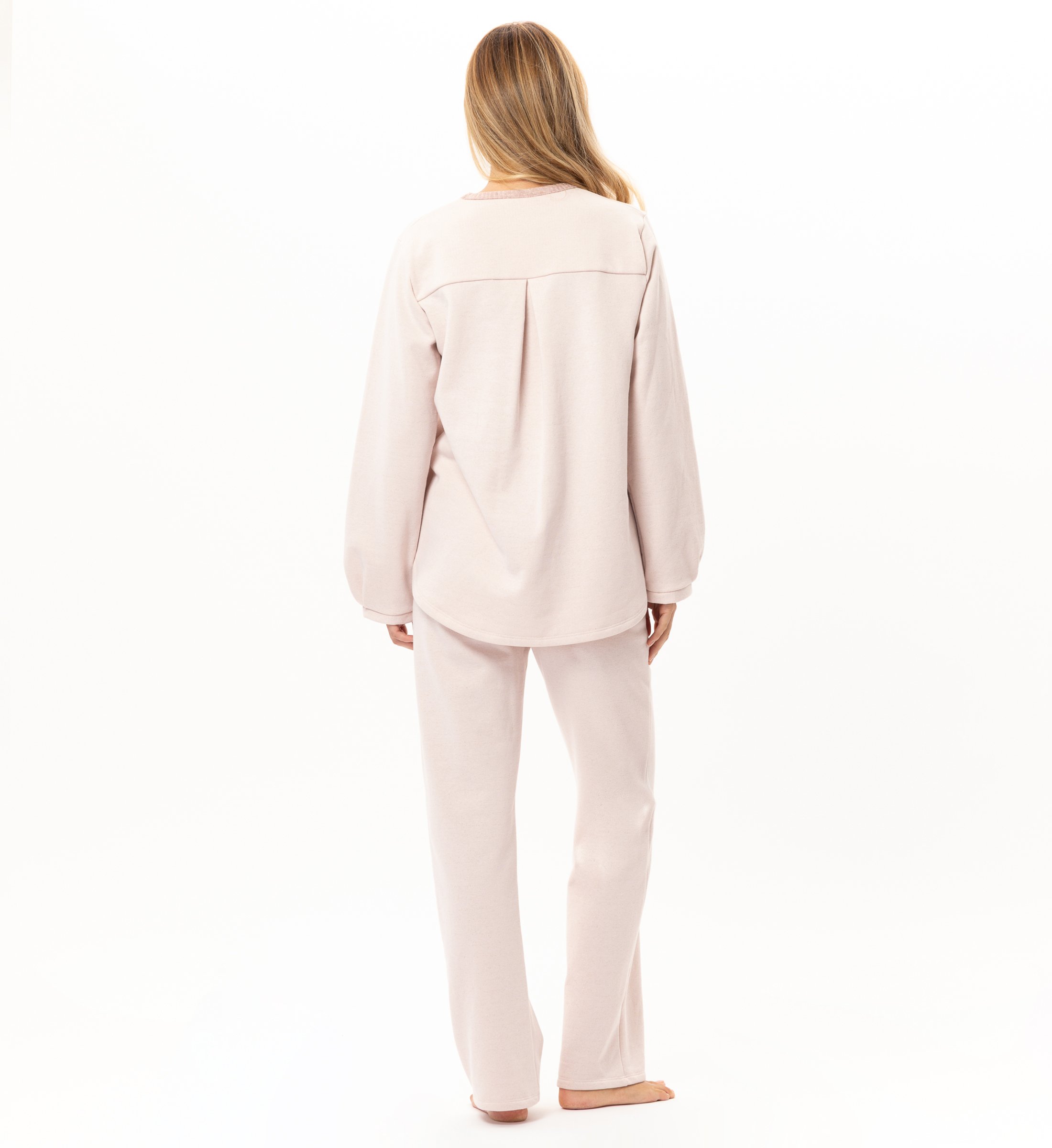 Lurex fleece homewear set LE CHAT Pink