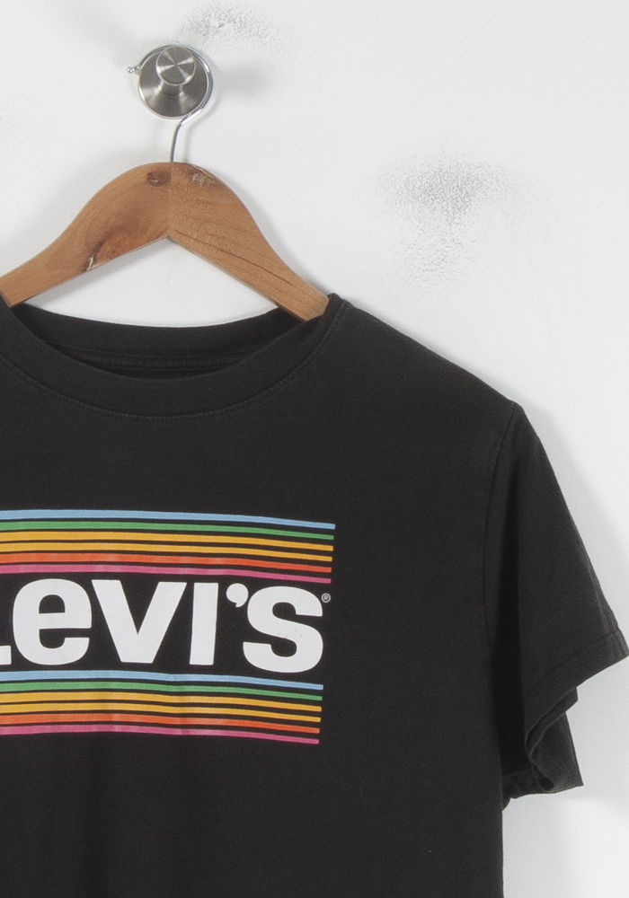 Tommy Badge T-shirt LEVI'S - Seconde main Black