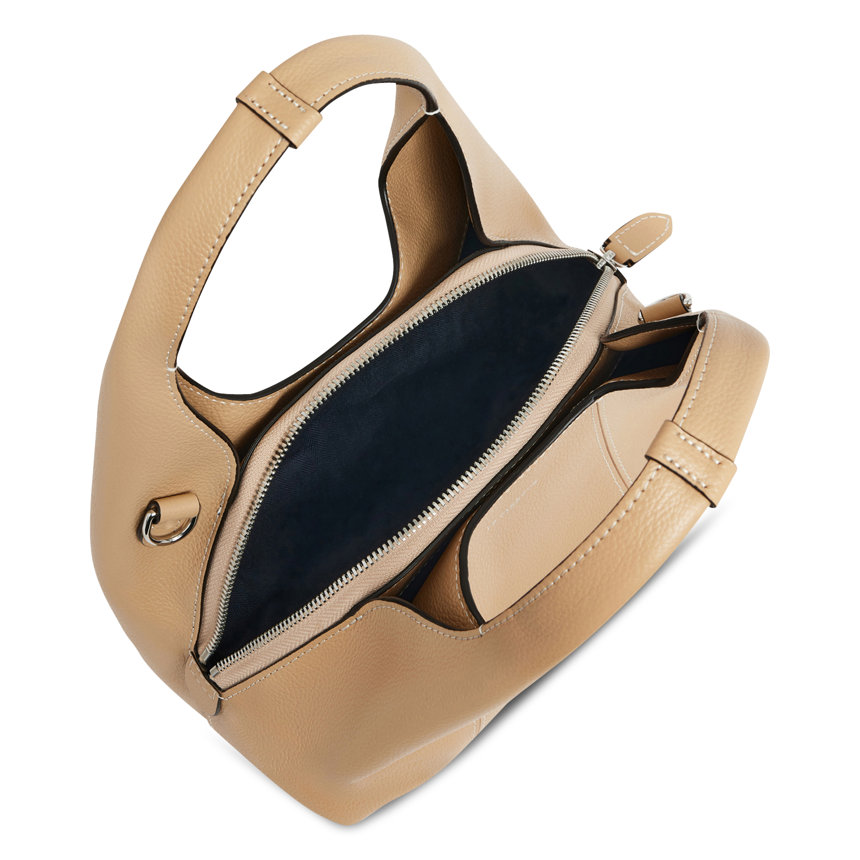 Lederhandtasche LE TANNEUR Beige