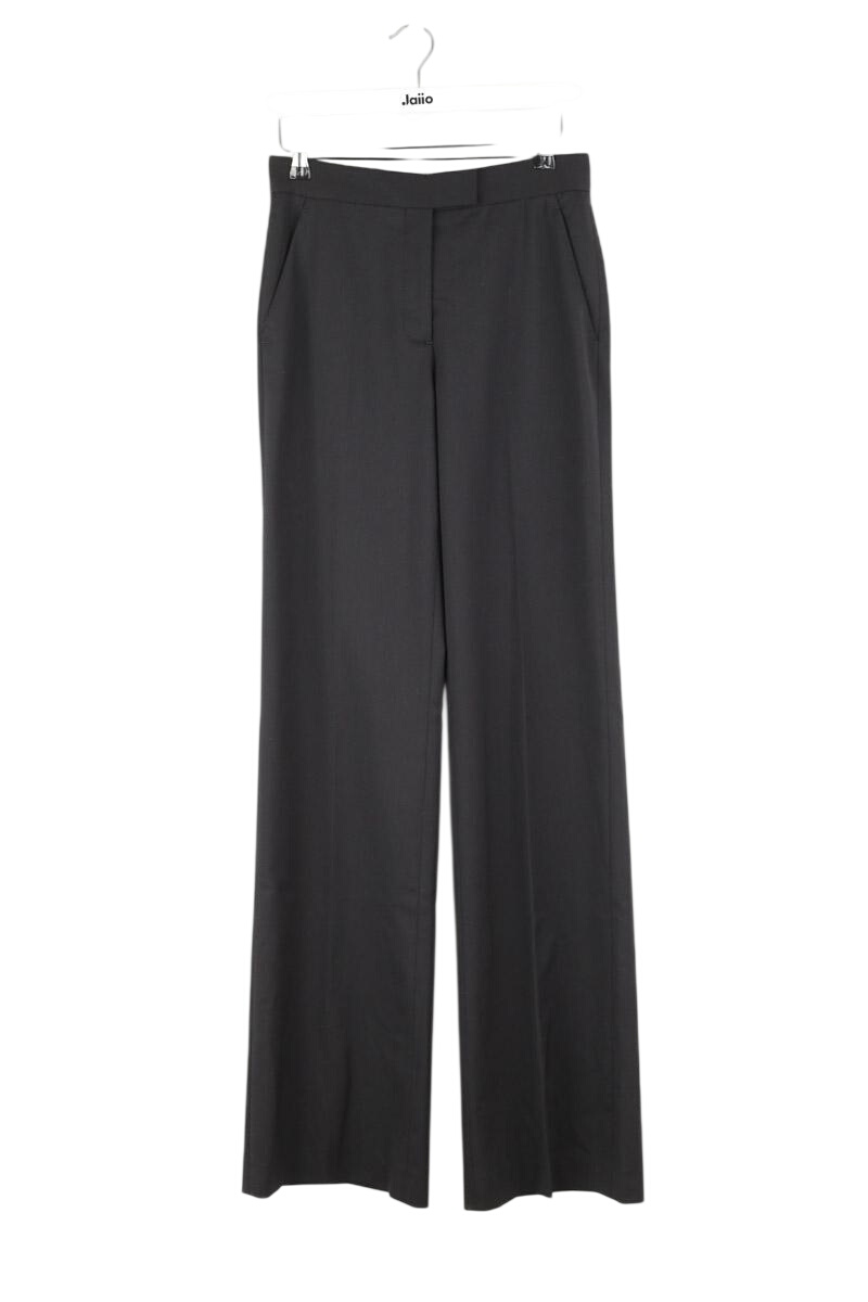 Wide trousers TOMMY HILFIGER - SECONDE MAIN Black
