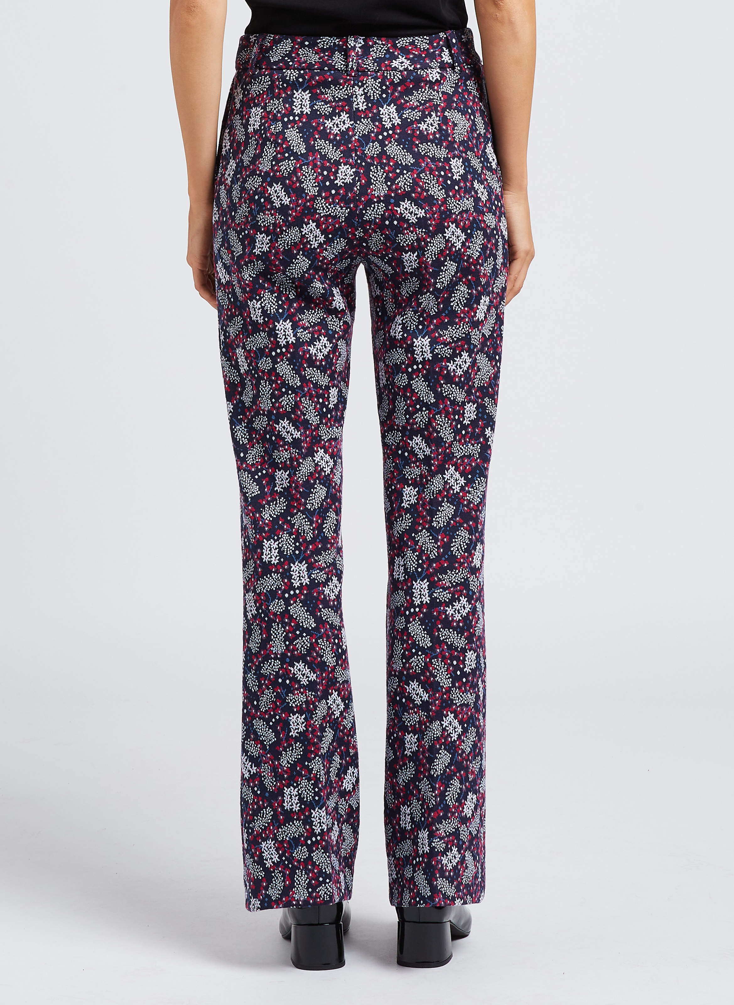 Taillenhose aus Baumwoll-Mix PAUL AND JOE Blau