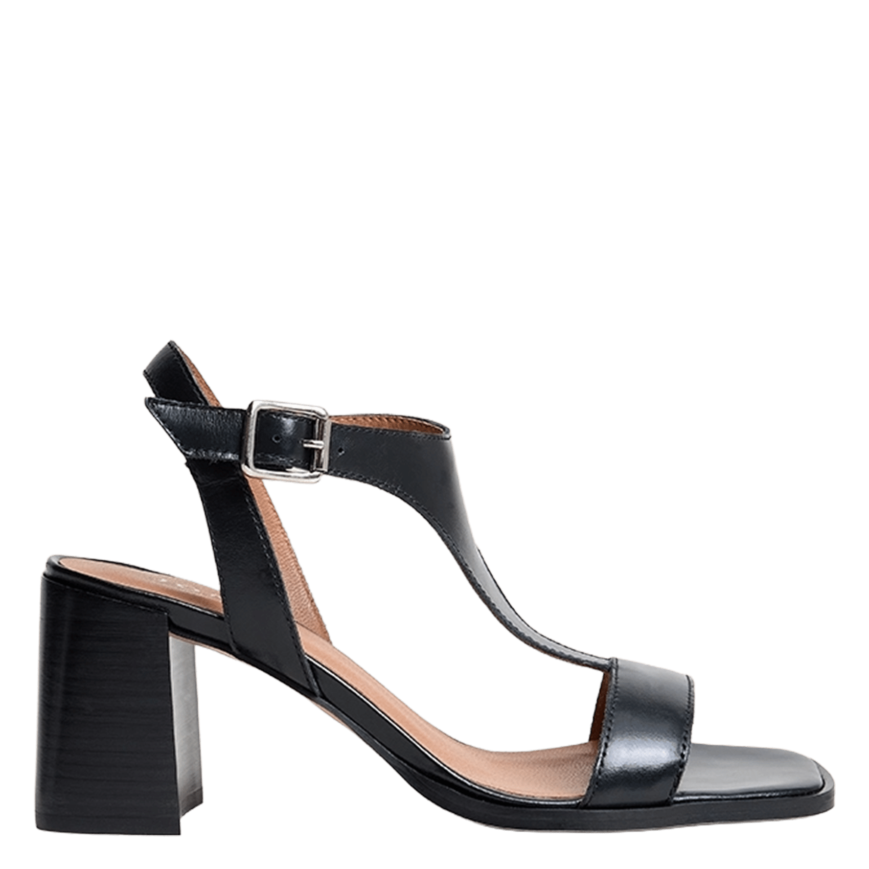 Alice - Ledersandalen mit Absatz JONAK Schwarz