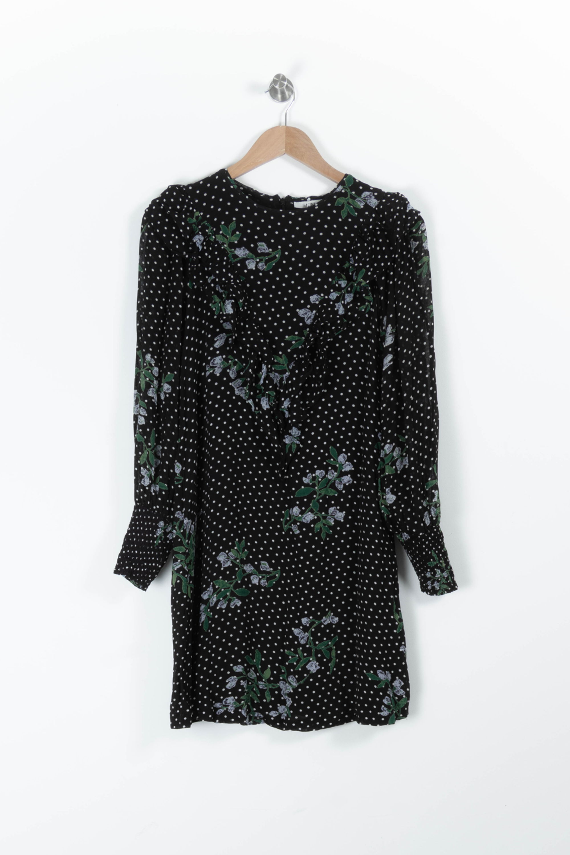 Robe courte & midi GANNI - Seconde Main Noir