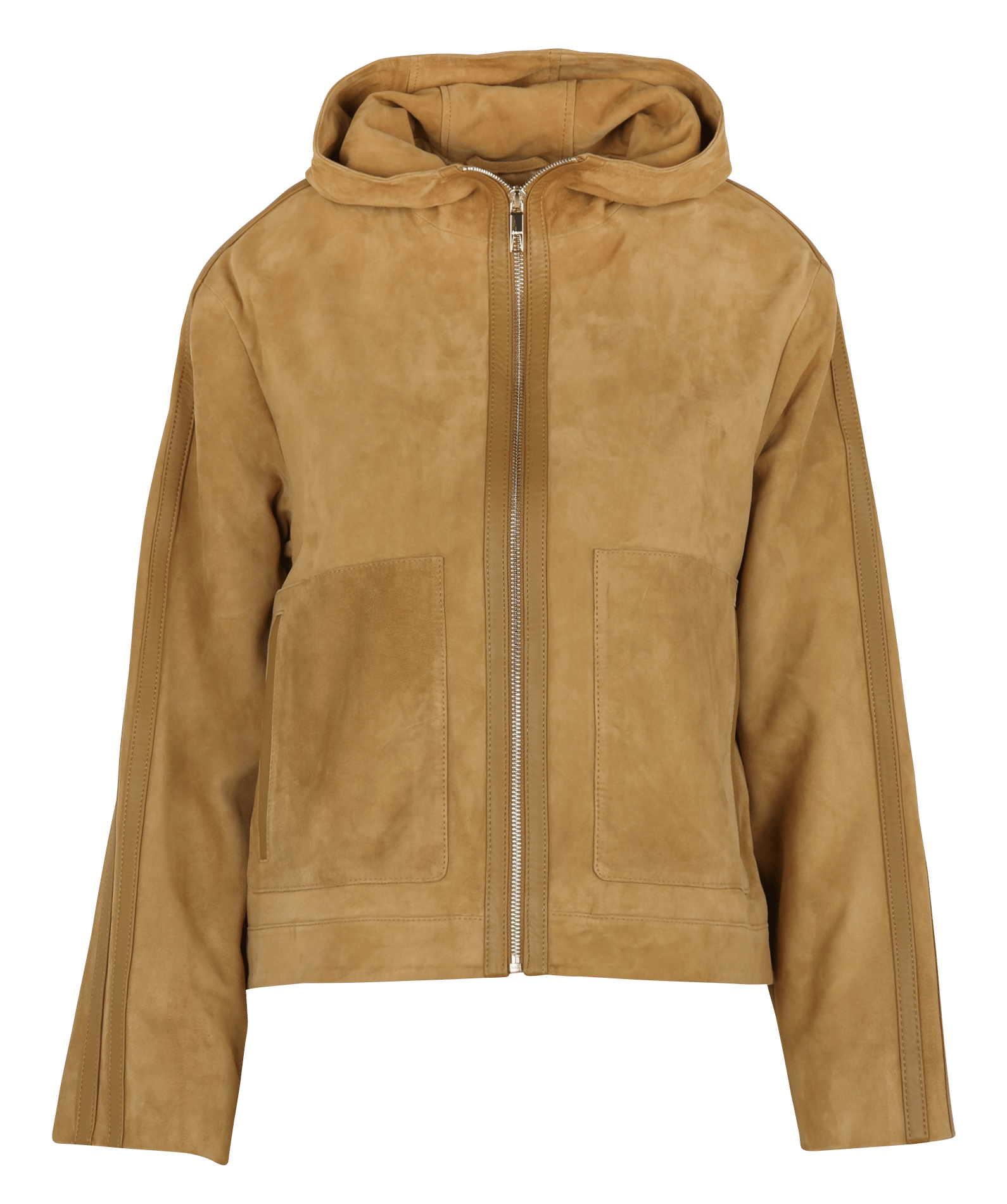 Veste en cuir  ZAPA Beige
