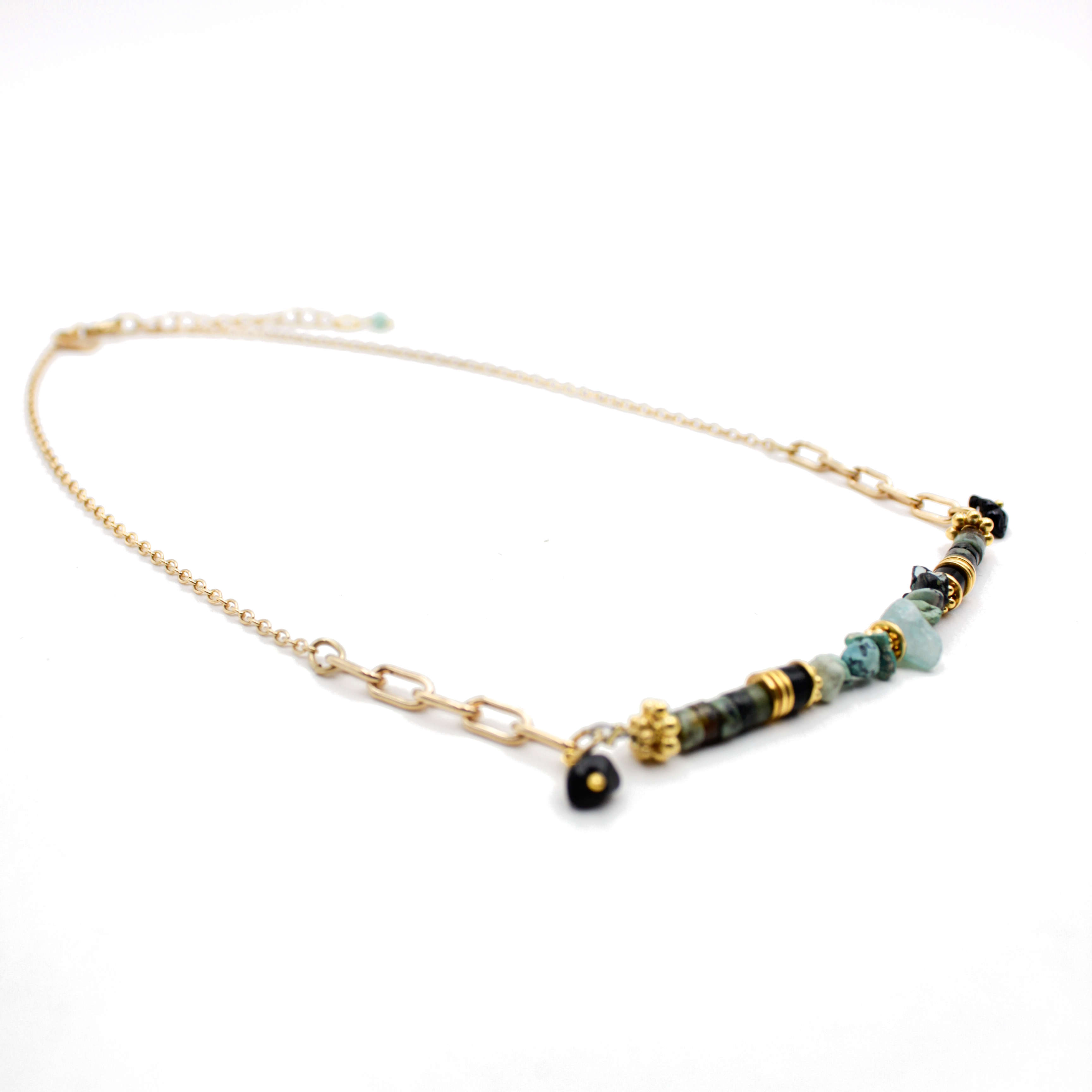 Collier tige heishi - alba L'ATELIER DES DAMES Doré