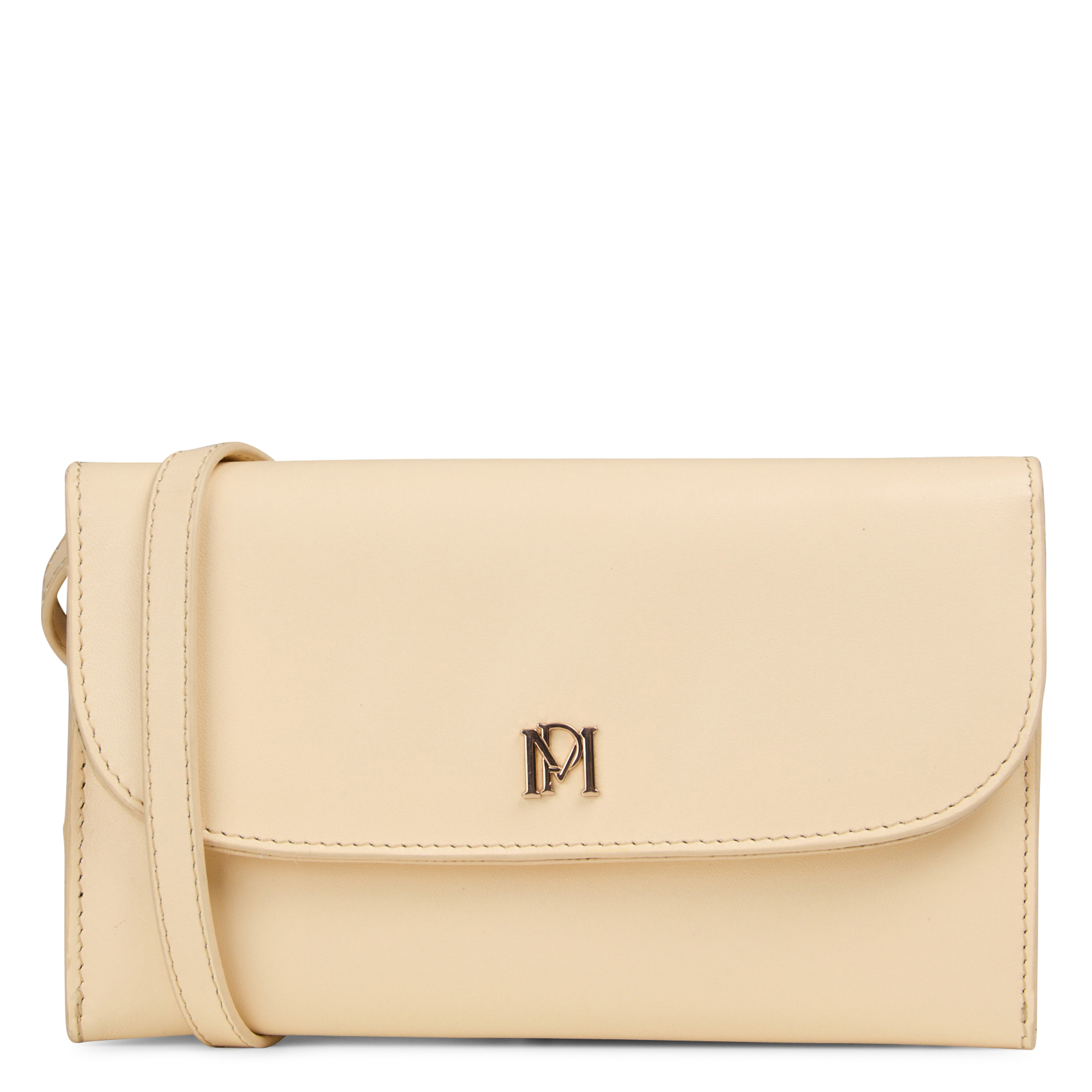 Leather cardholder with shoulder strap PETITE MENDIGOTE