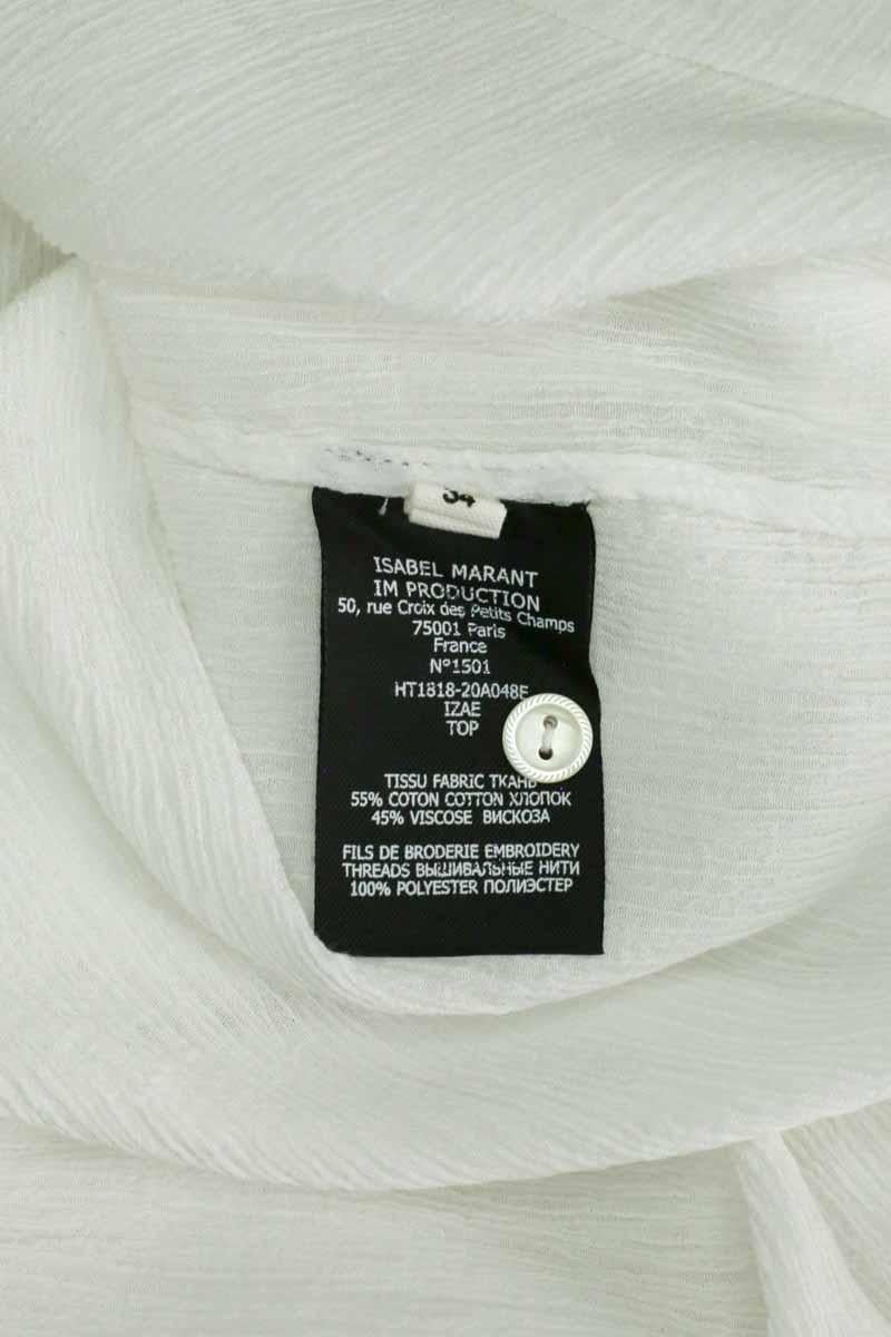 Blouse ISABEL MARANT ÉTOILE - SECONDE MAIN White