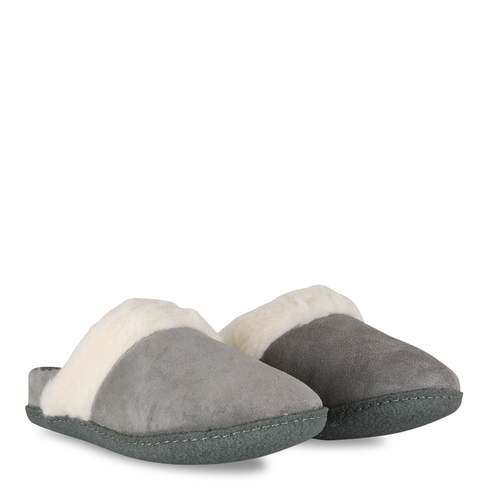 Chaussons fourrés Gris