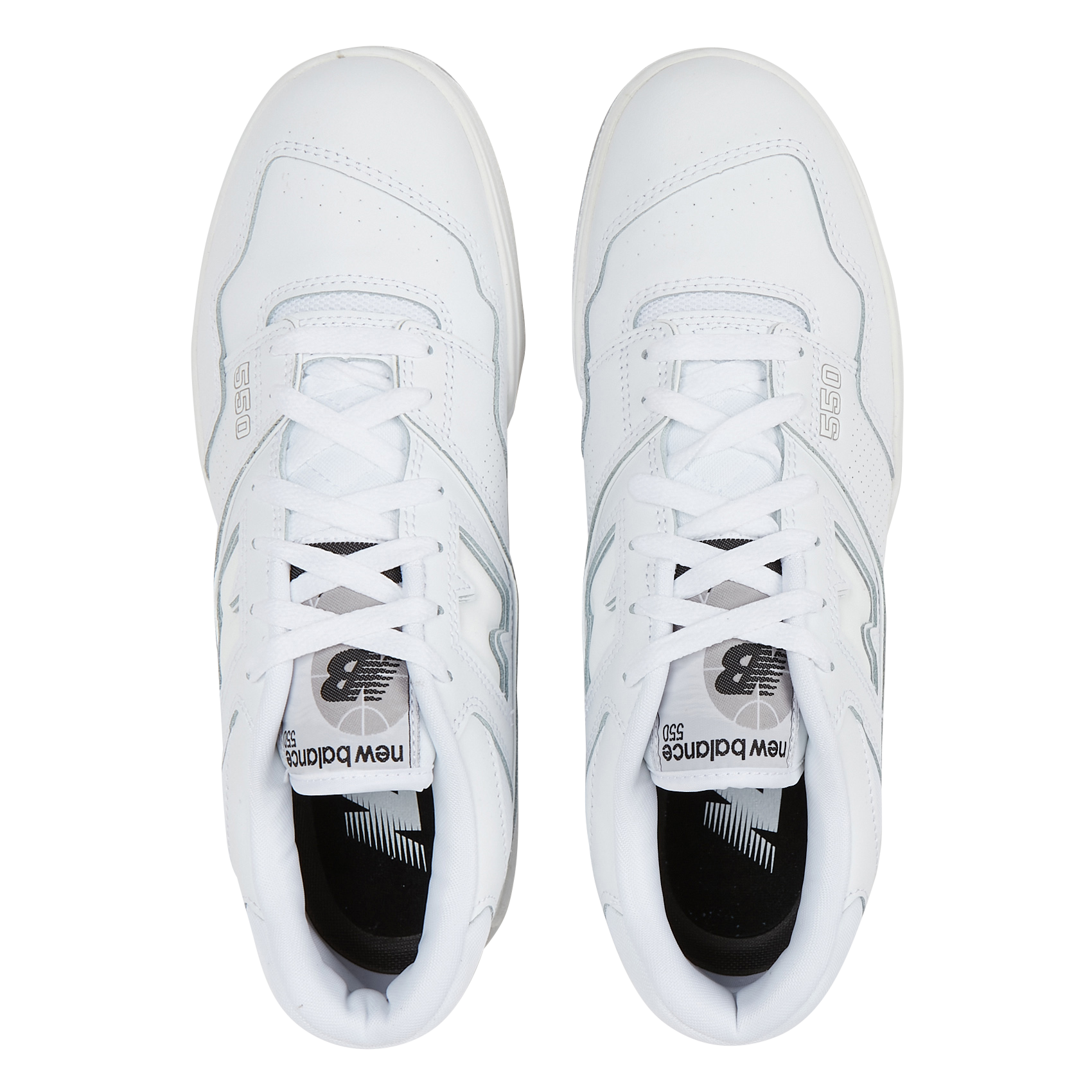 Lace-up leather sneakers NEW BALANCE White
