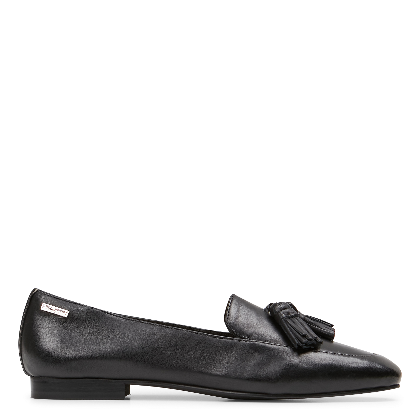 Leather moccasins LES TROPEZIENNES PAR M.BELARBI Black