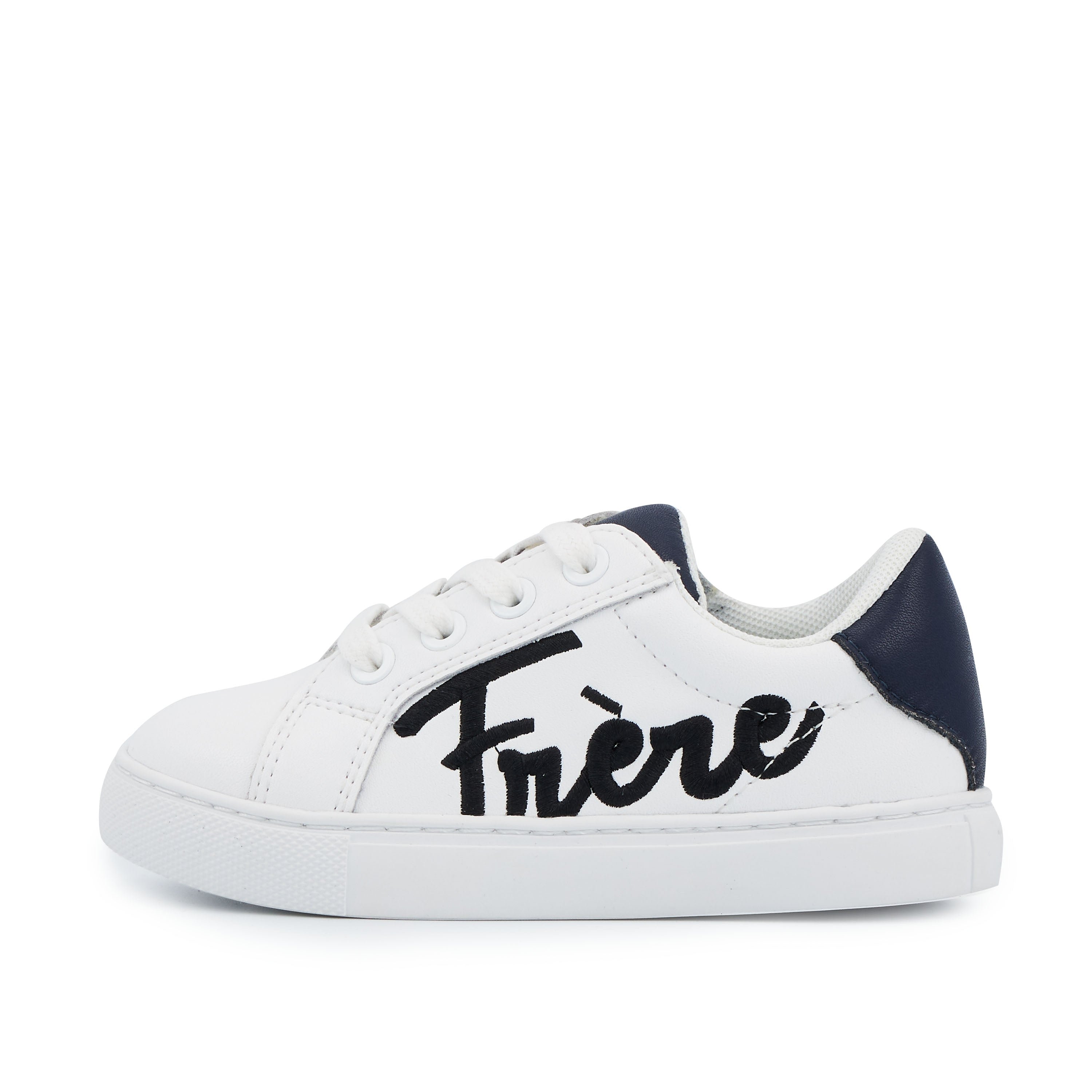 Leather sneakers BONS BAISERS PARIS White